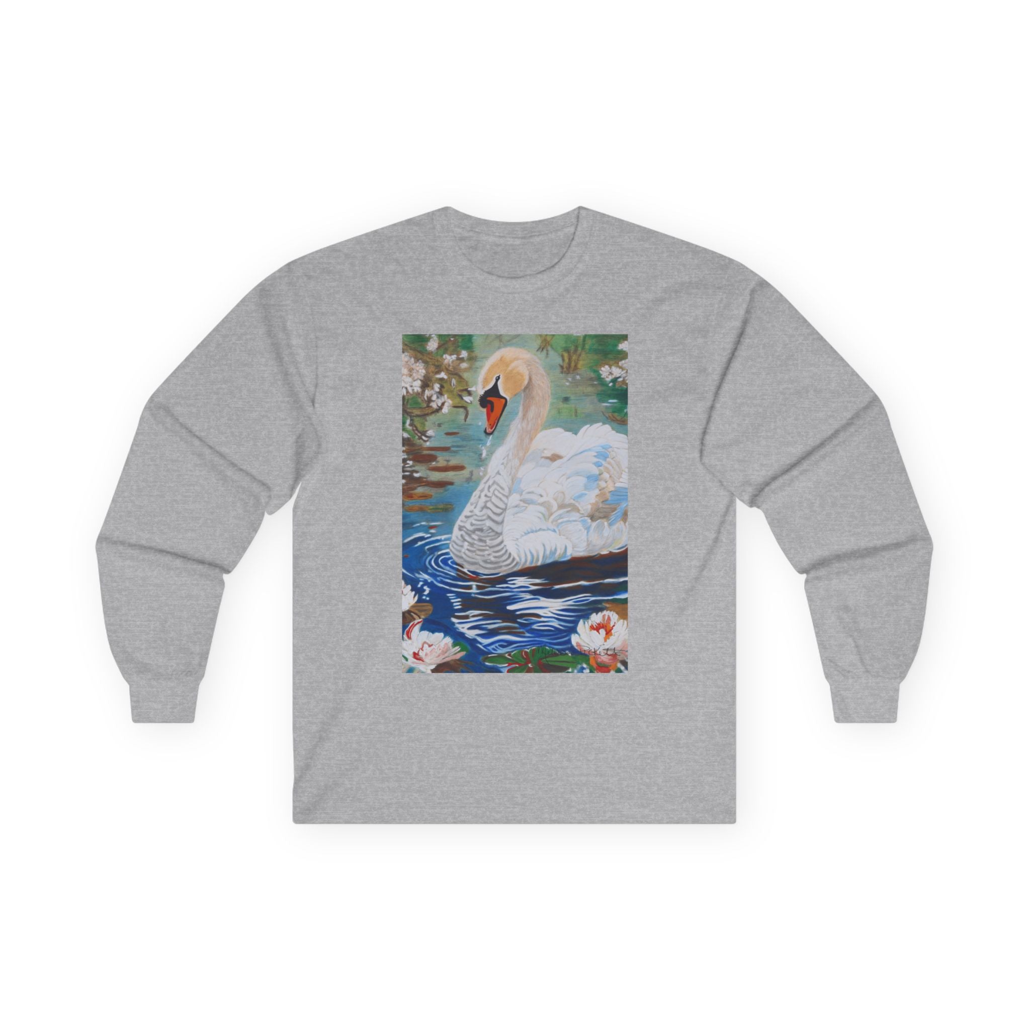 The Swan | Unisex Ultra Cotton Long Sleeve Tee