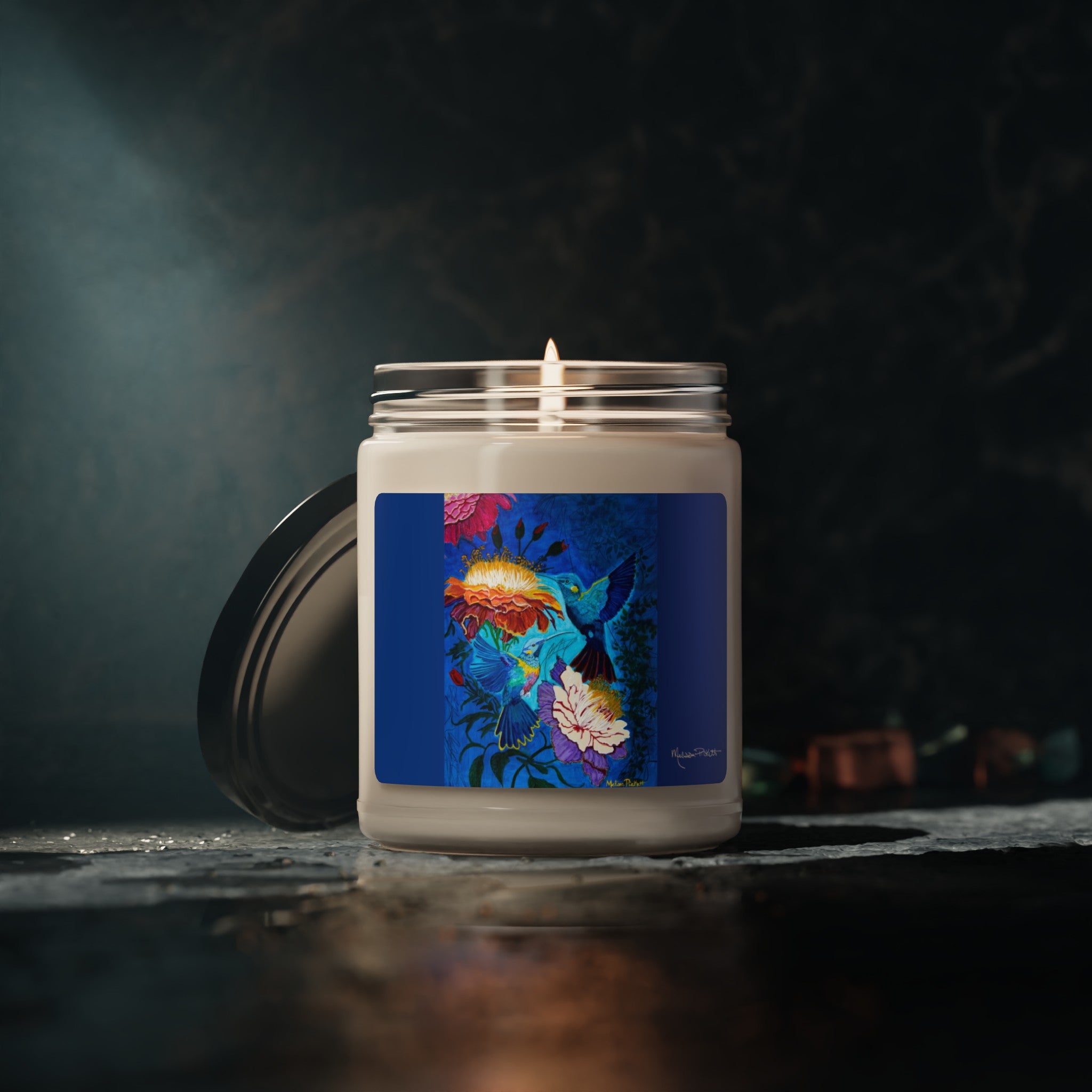Pair of Hummingbirds | Scented Soy Candle, 9oz