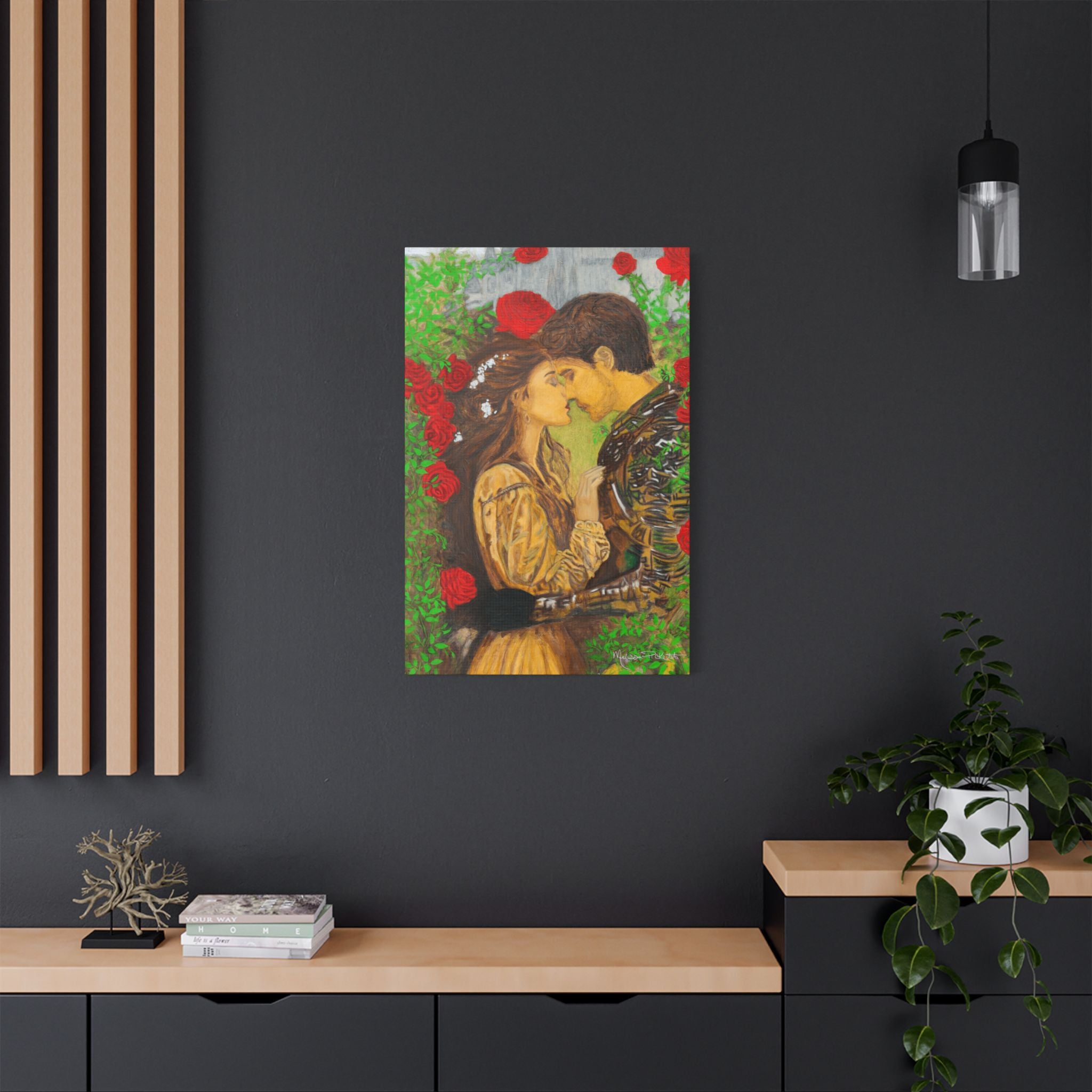 The Secret | Satin Canvas, Stretched