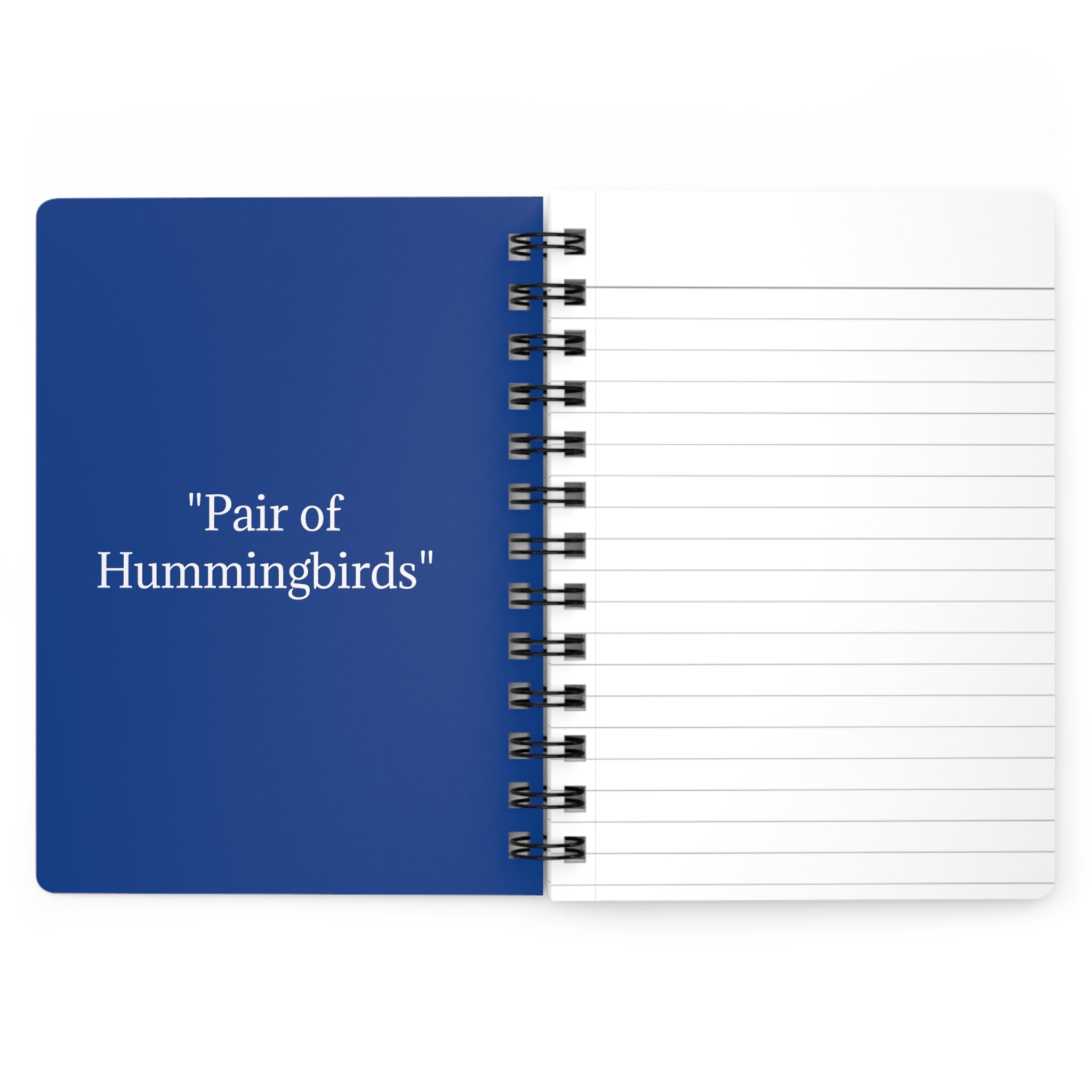 Pair of Hummingbirds | Spiral Bound Journal