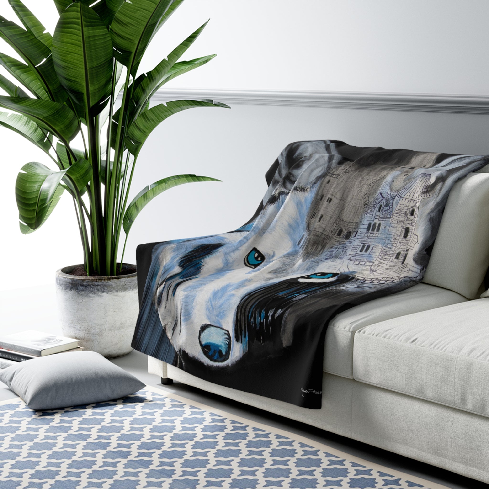 Wolftown | Sherpa Fleece Blanket