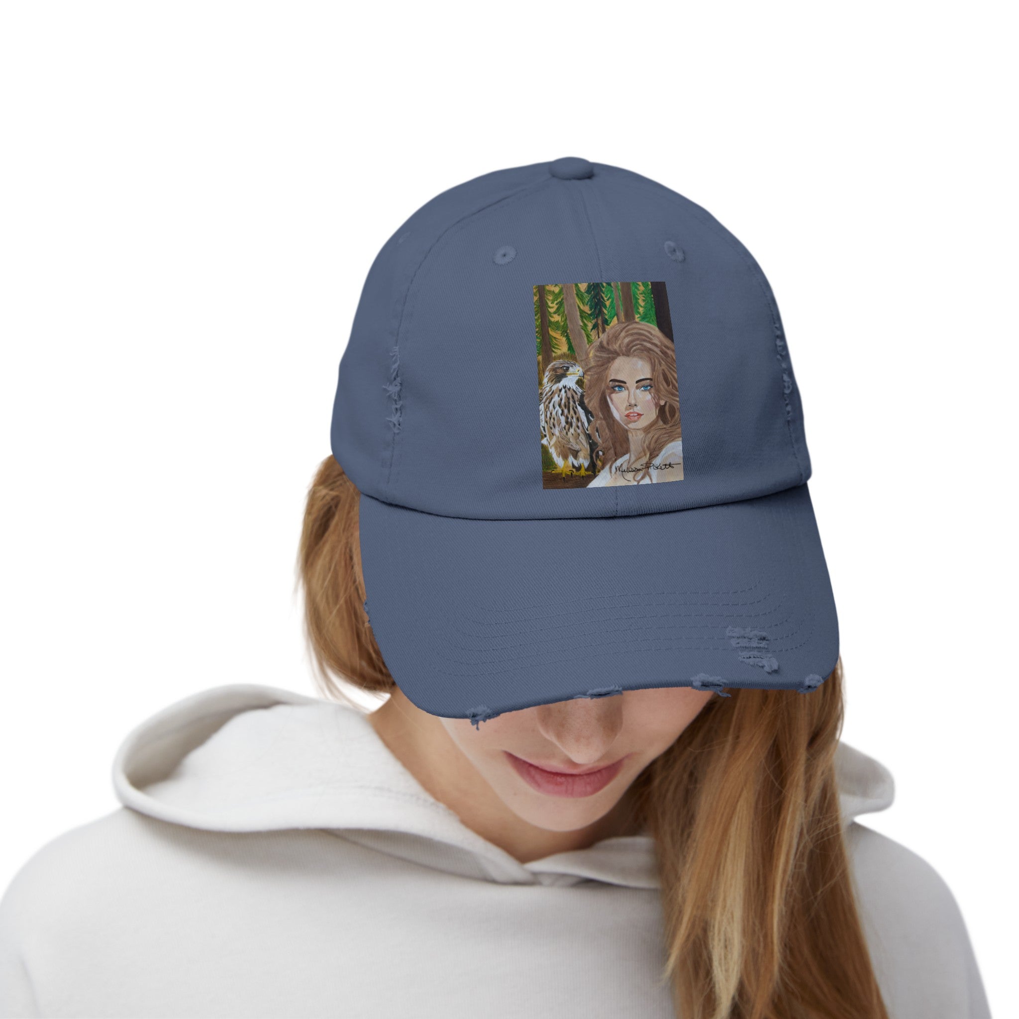 Sarah & Charlie | Unisex Distressed Cap
