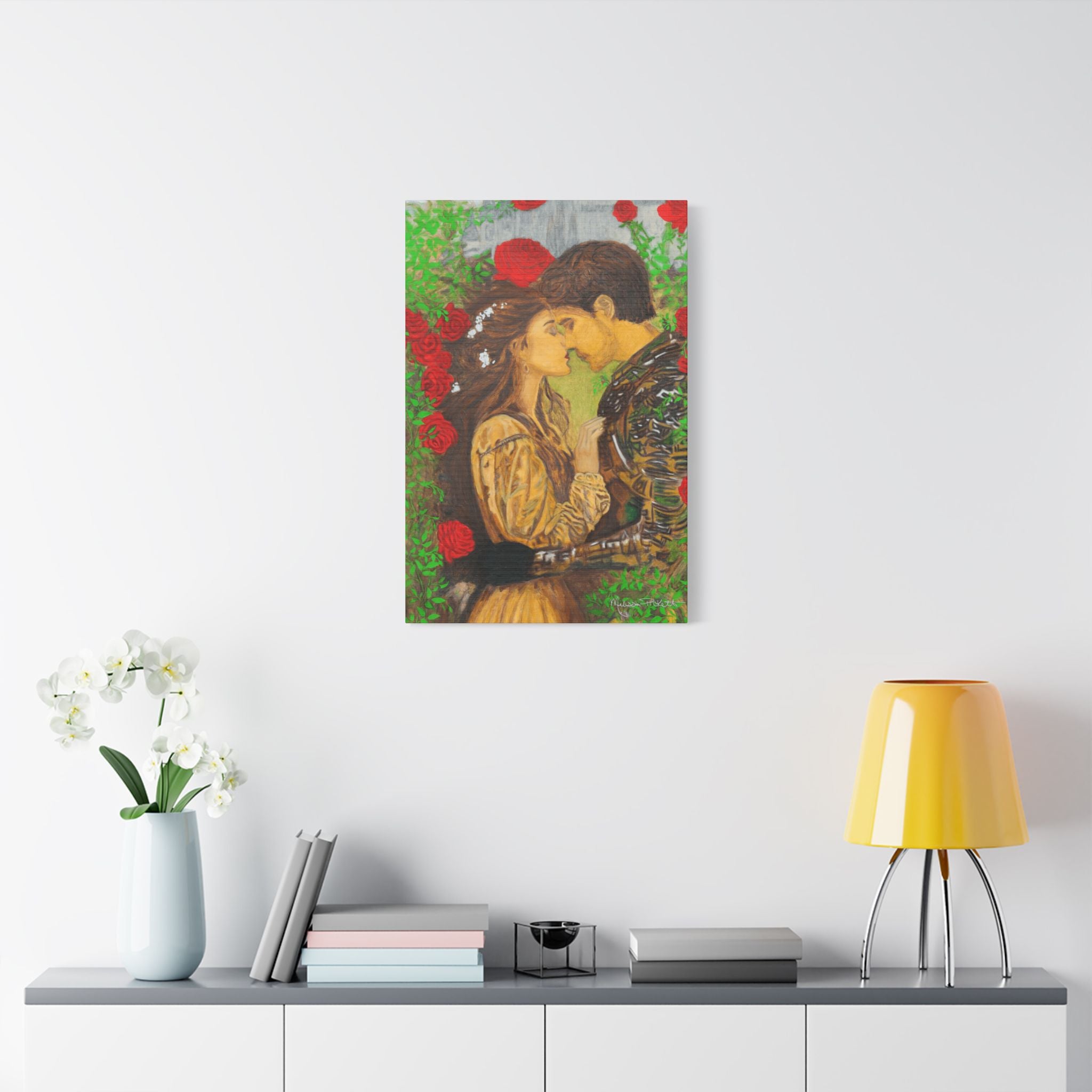 The Secret | Satin Canvas, Stretched