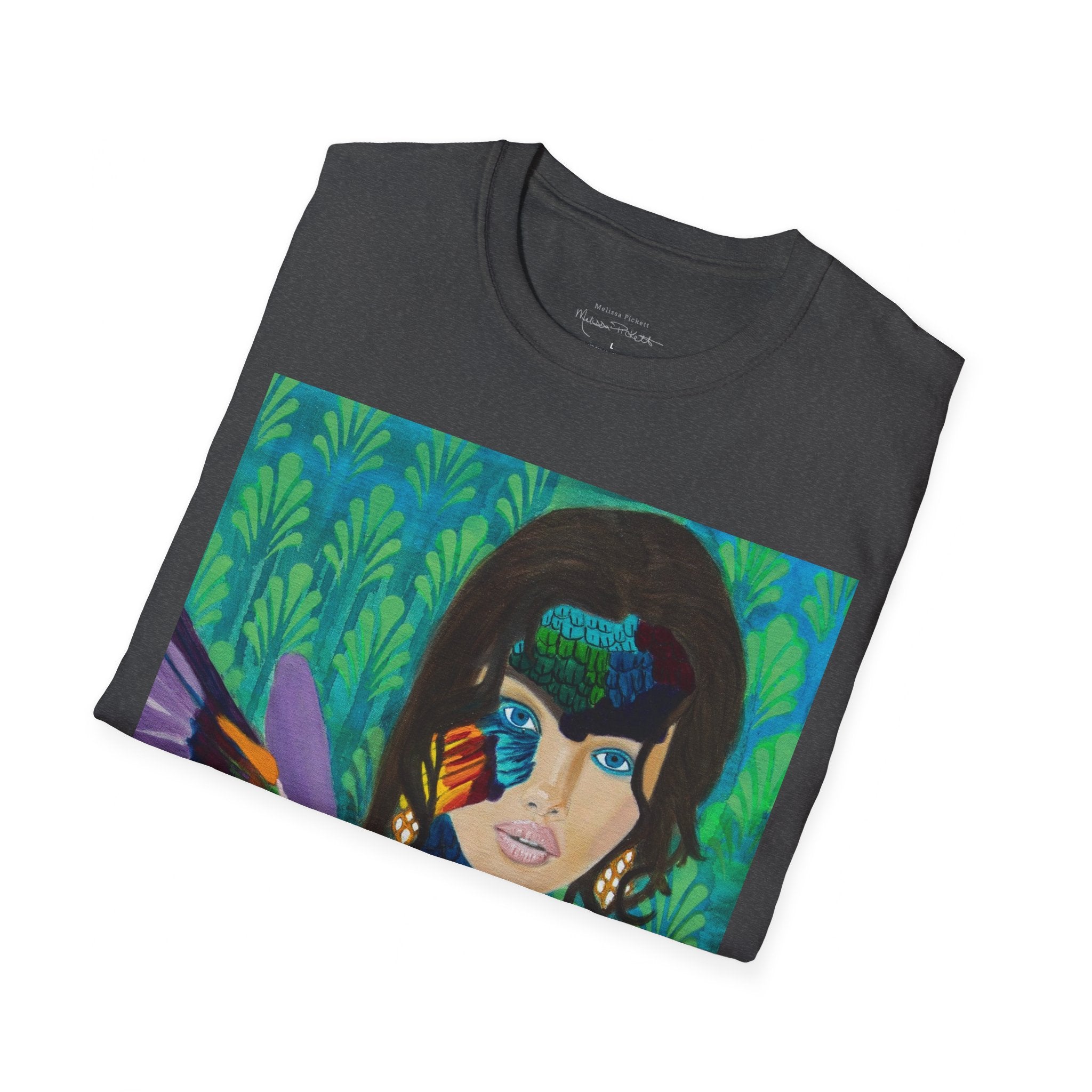 Hummingbird Lady | Unisex Softstyle T-Shirt