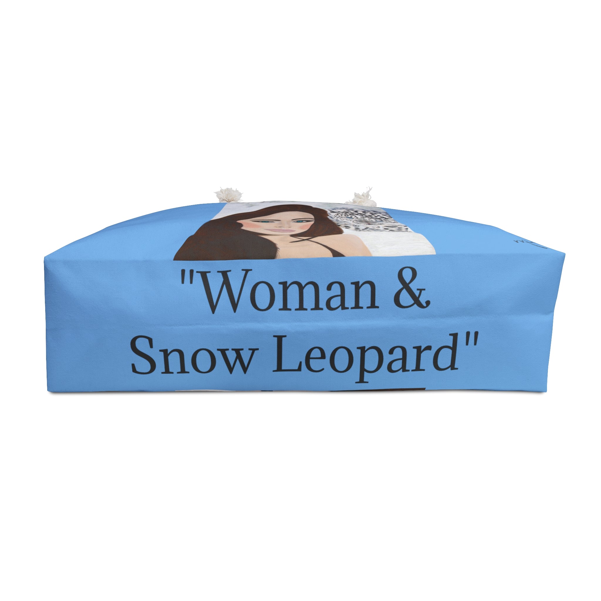 Woman & Snow Leopard | Weekender Bag