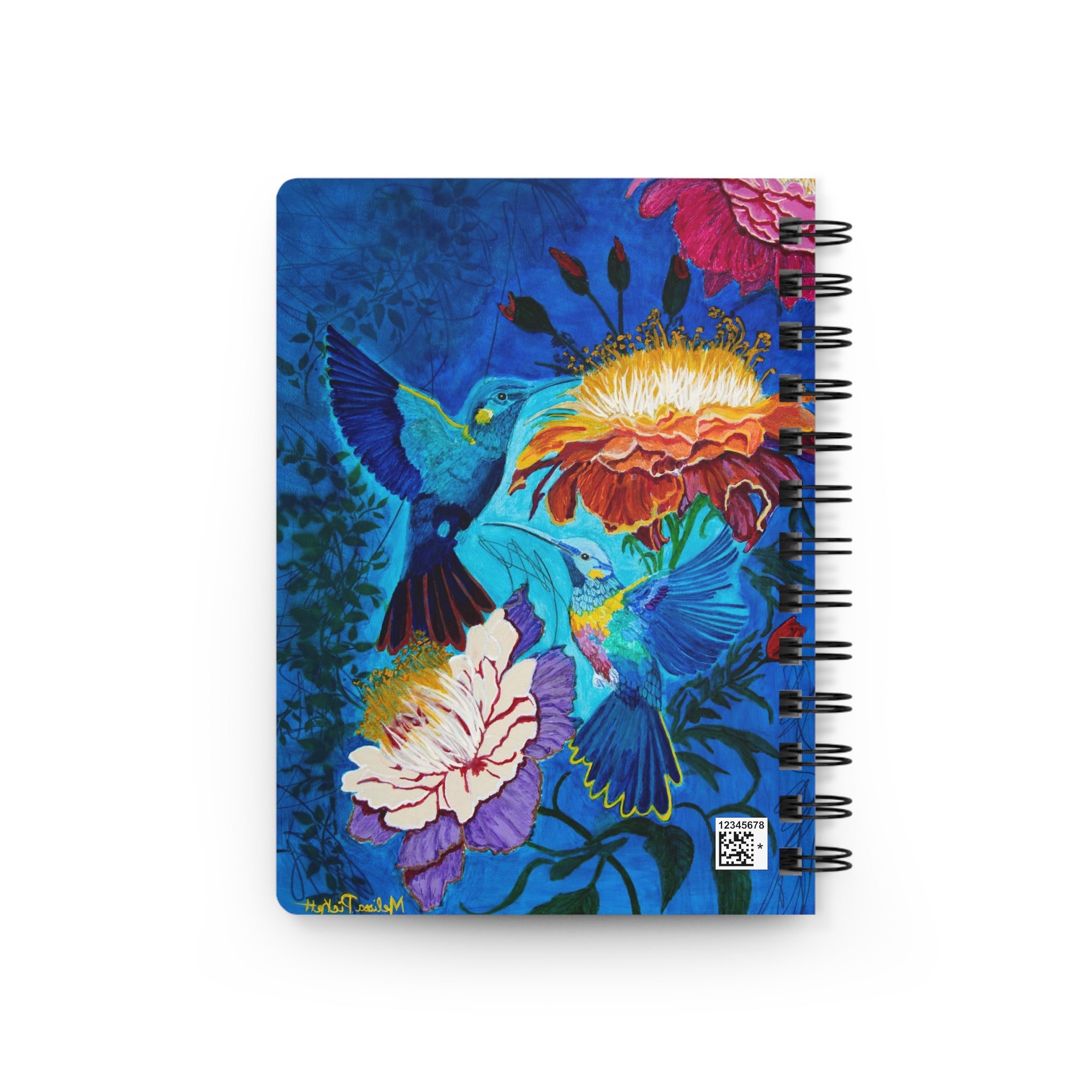 Pair of Hummingbirds | Spiral Bound Journal