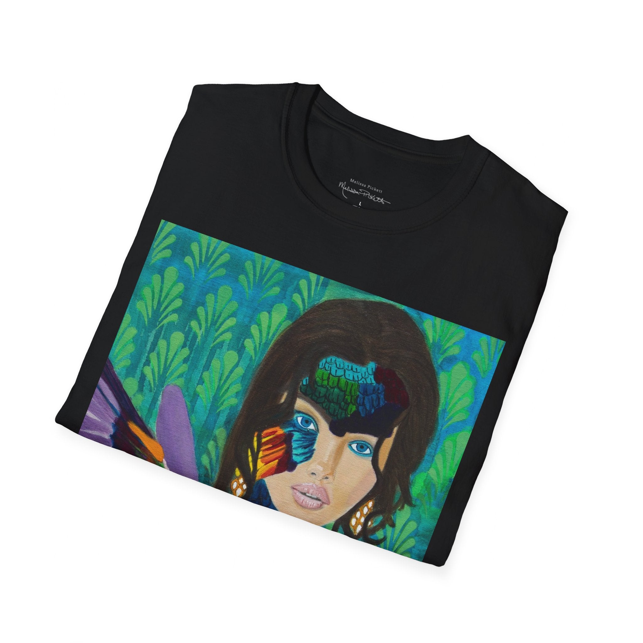 Hummingbird Lady | Unisex Softstyle T-Shirt