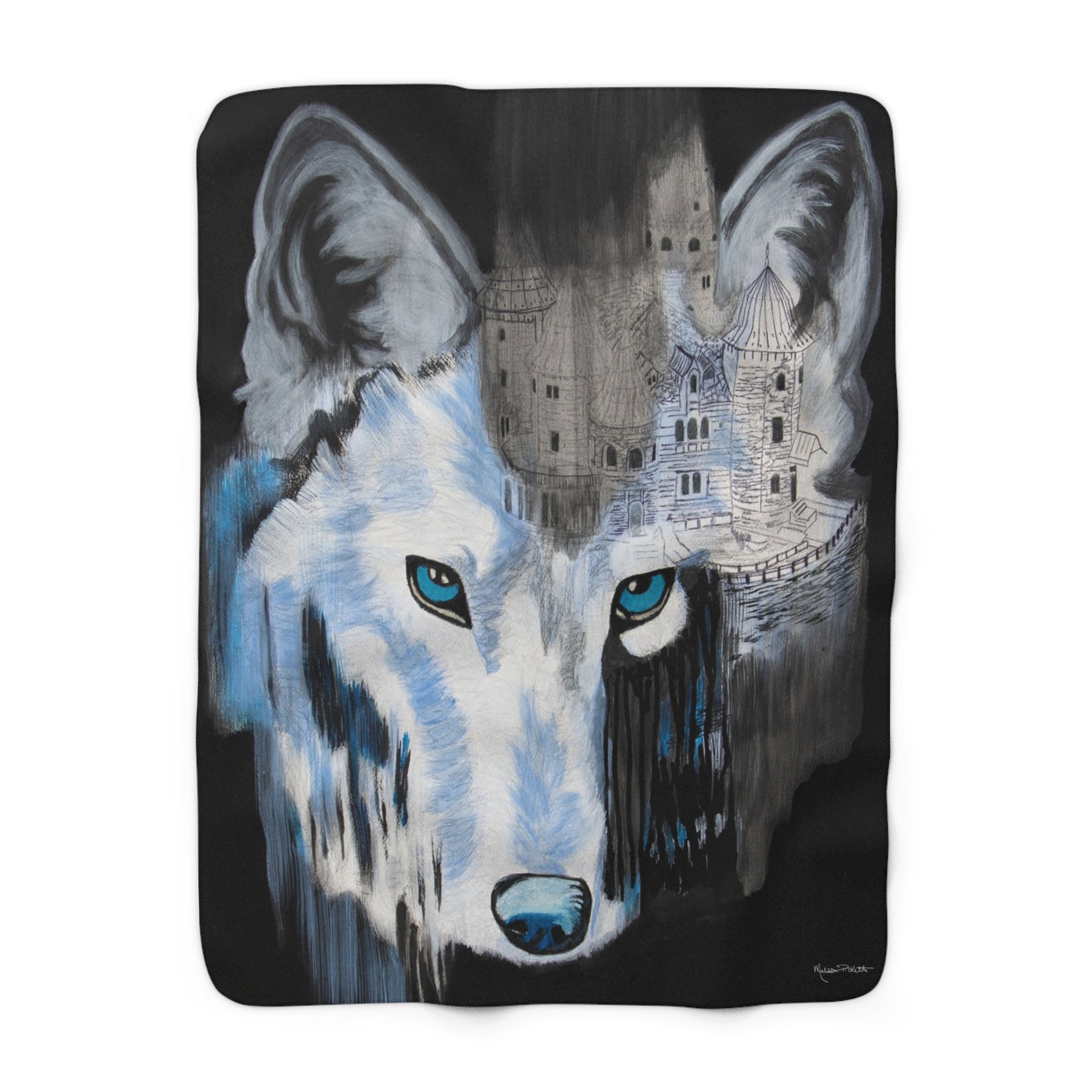 Wolftown | Sherpa Fleece Blanket