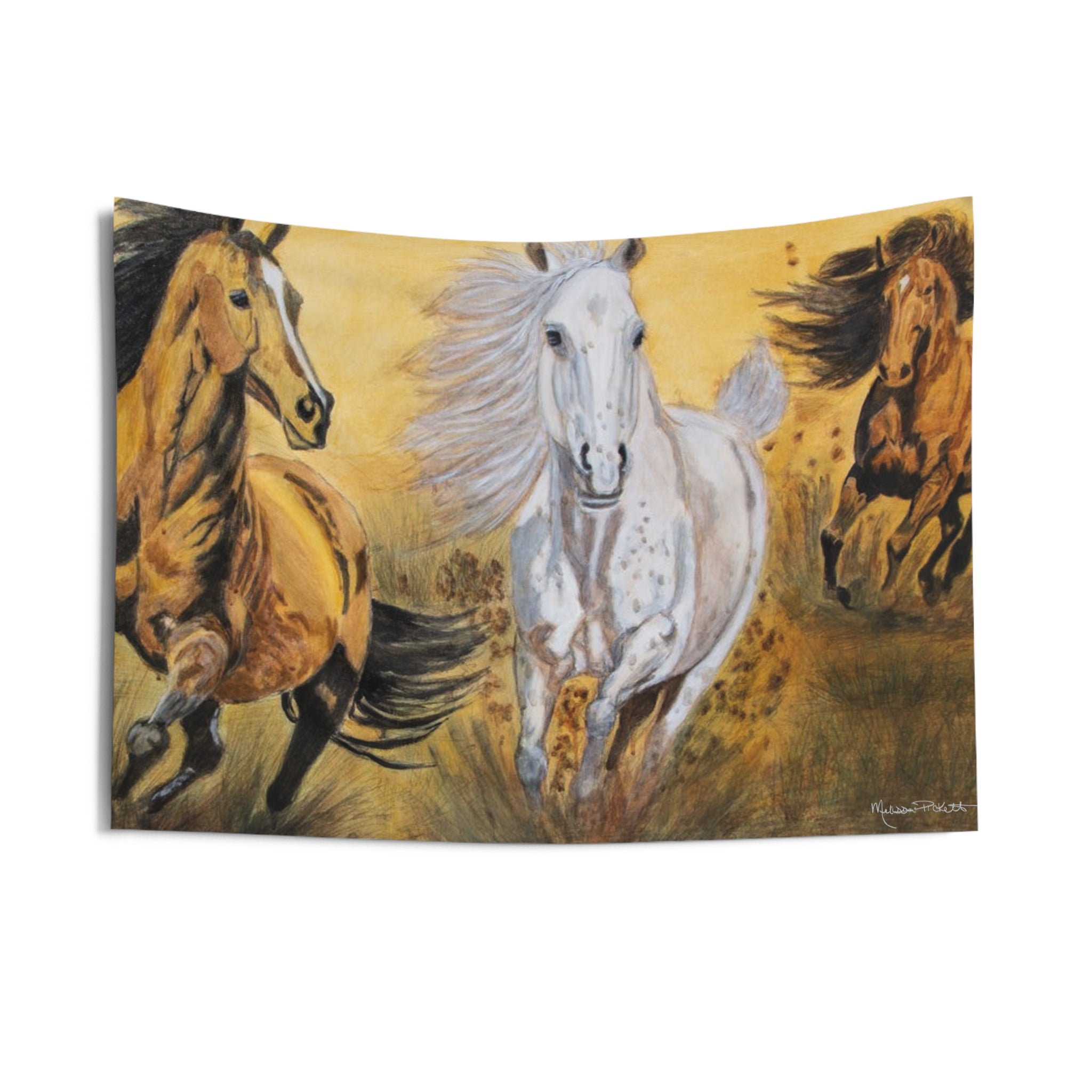 Wild Horses | Indoor Wall Tapestries