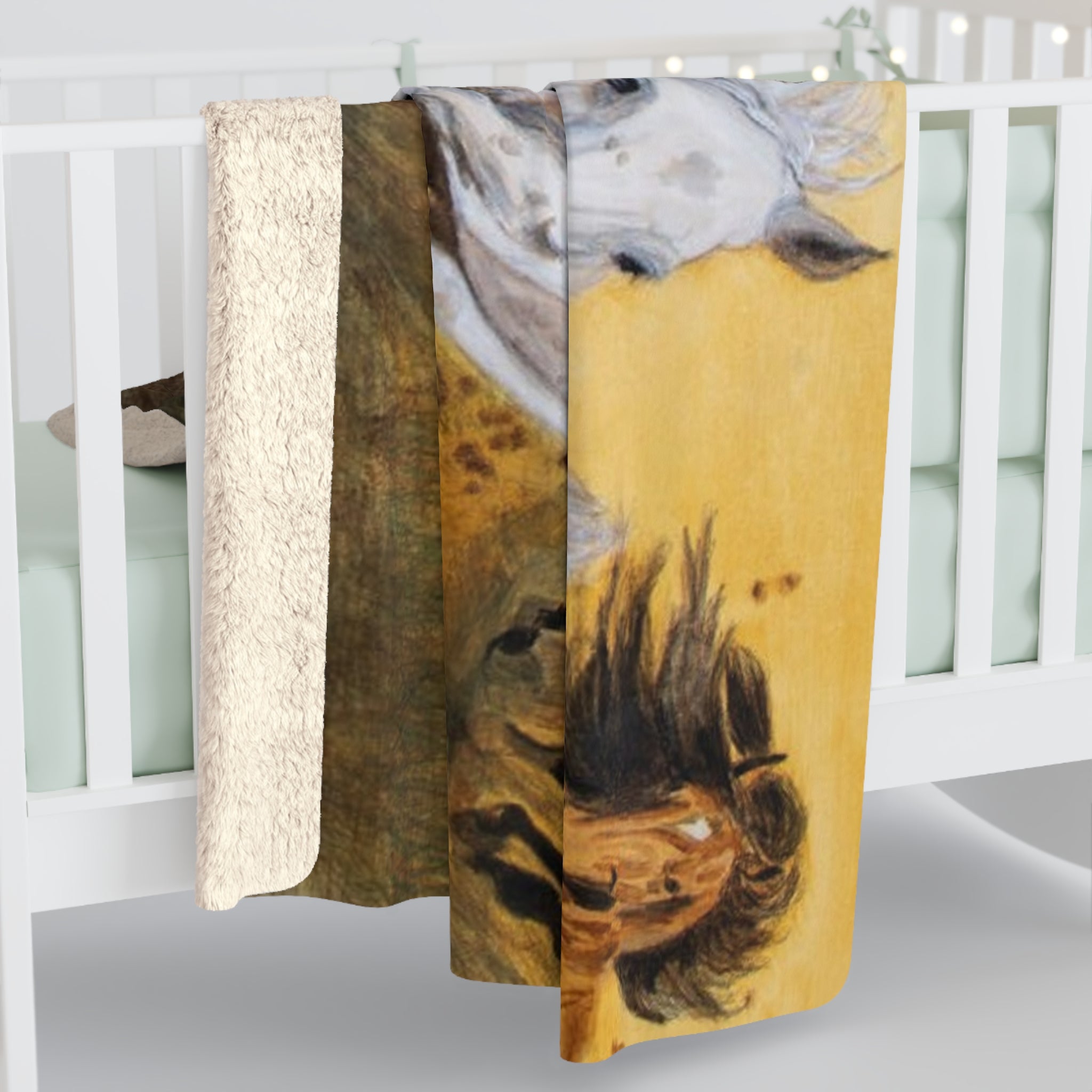 Wild Horses | Sherpa Fleece Blanket