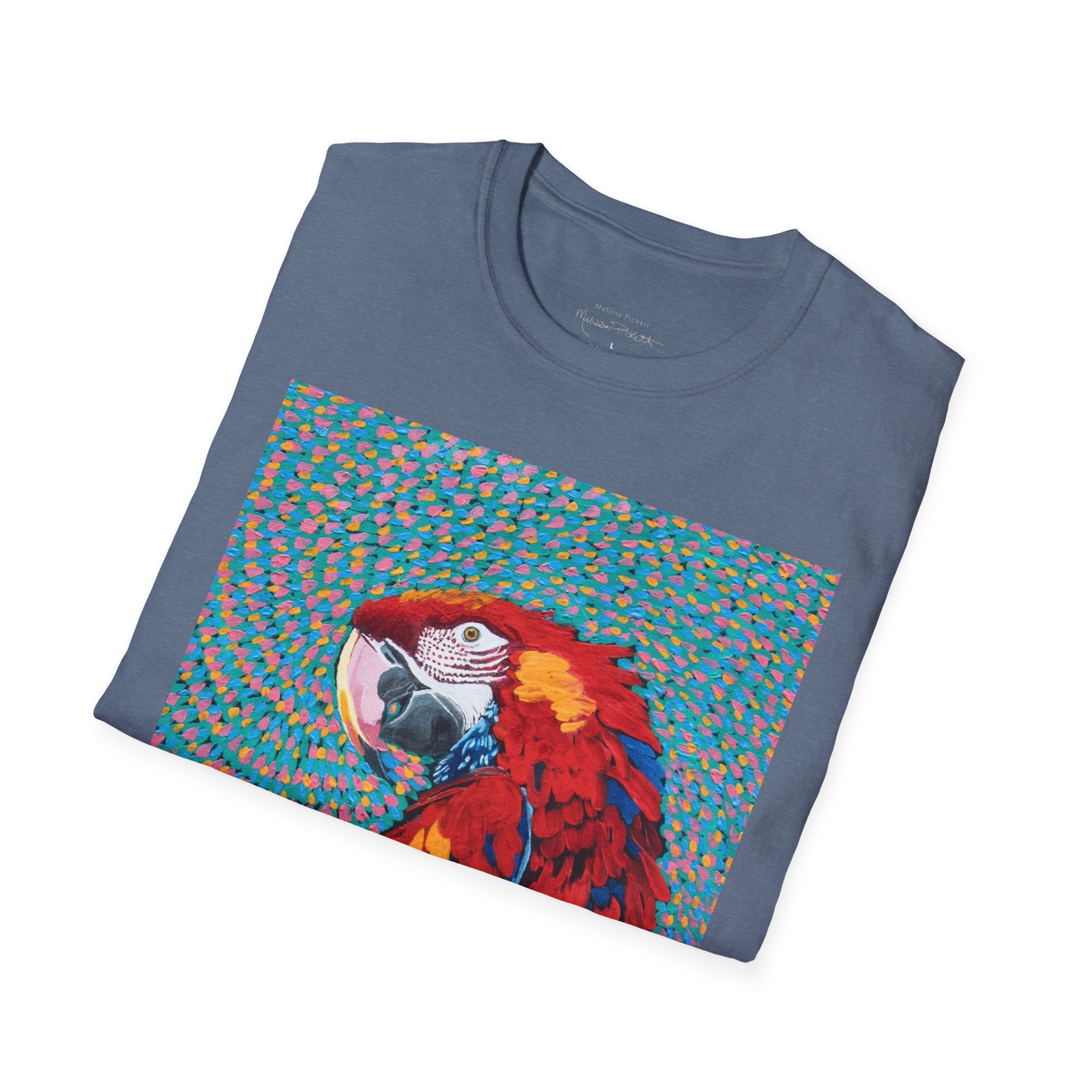 Scarlet Spiral/Directional Scarlet | Unisex Softstyle T-Shirt