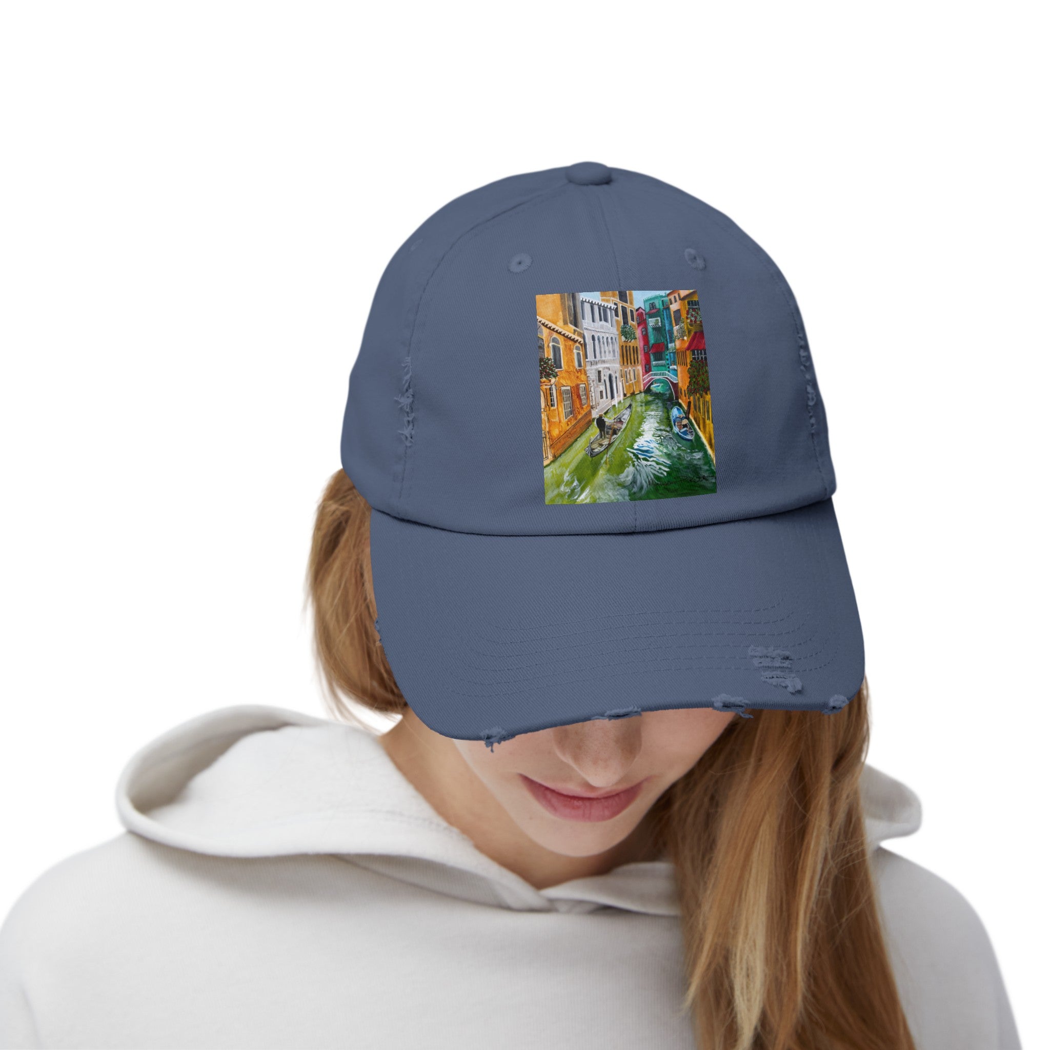 Venice | Unisex Distressed Cap