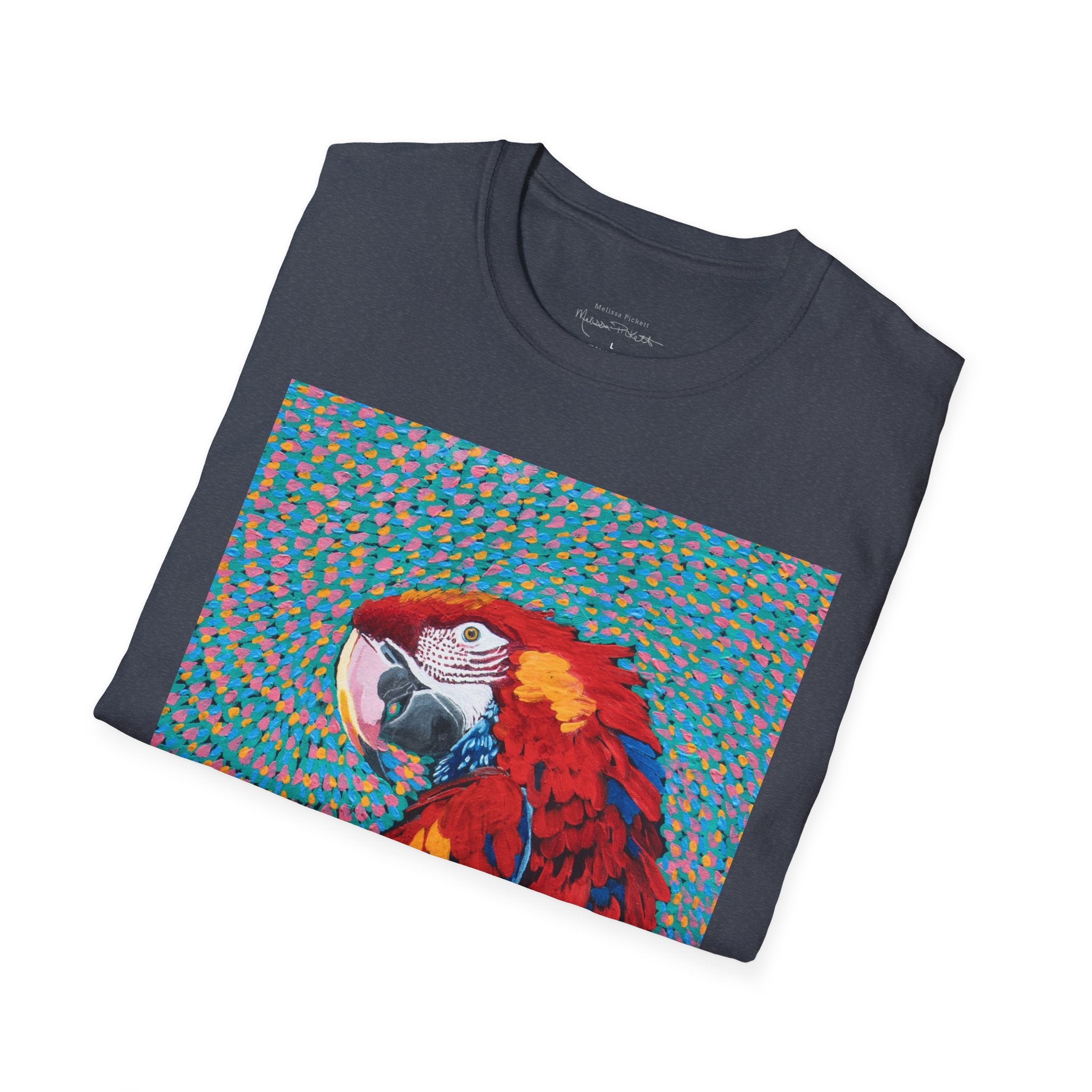 Scarlet Spiral/Directional Scarlet | Unisex Softstyle T-Shirt
