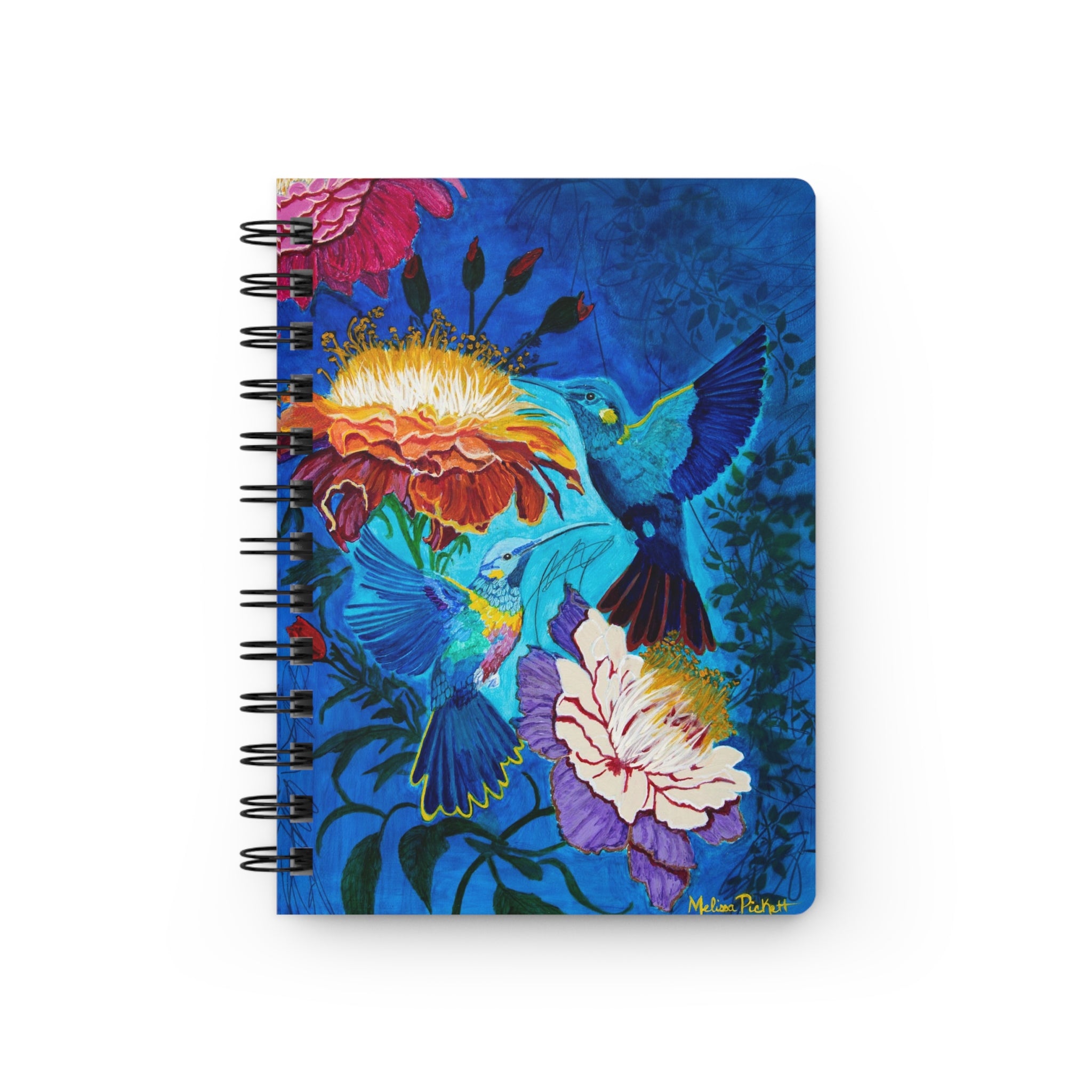 Pair of Hummingbirds | Spiral Bound Journal