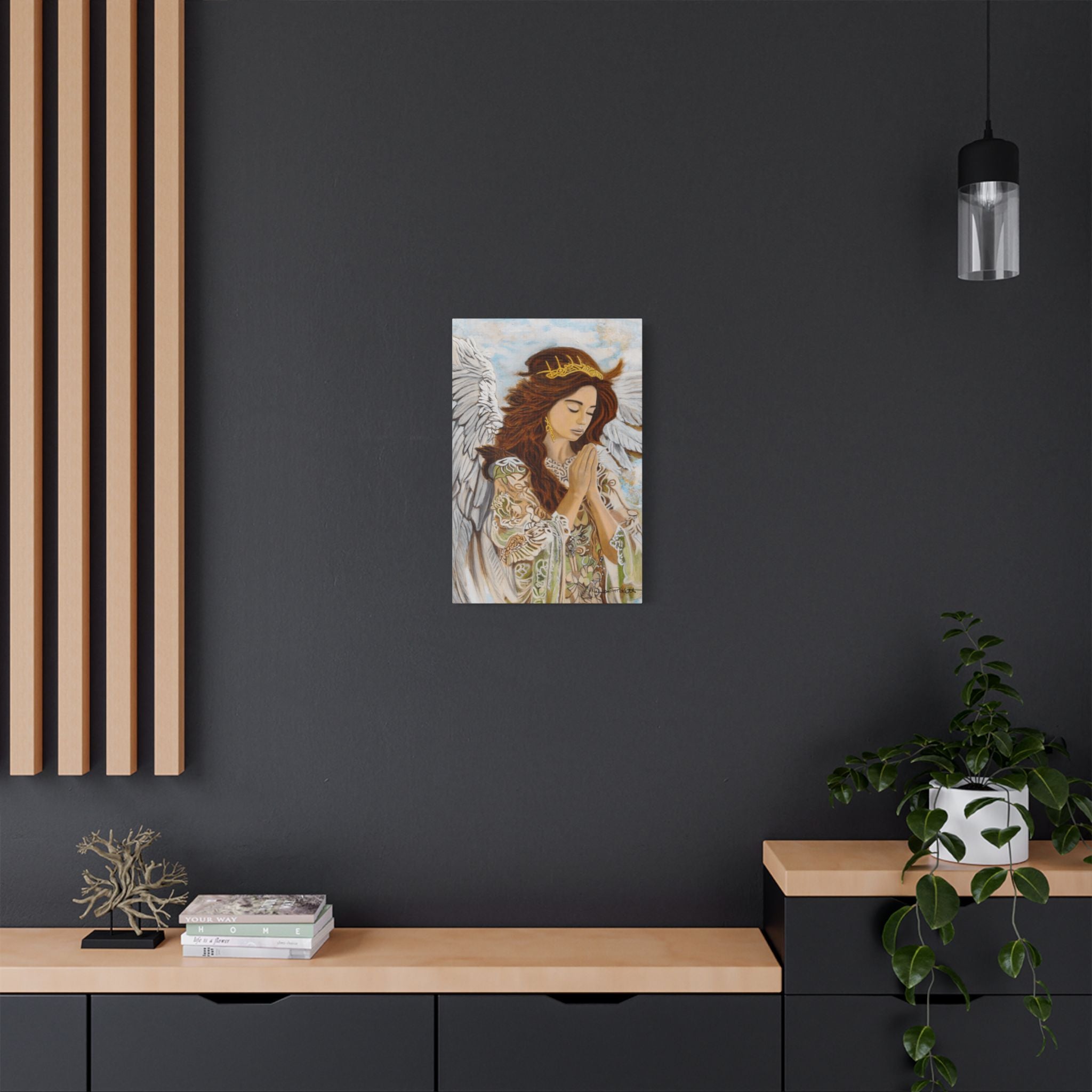 Faith | Satin Canvas, Stretched