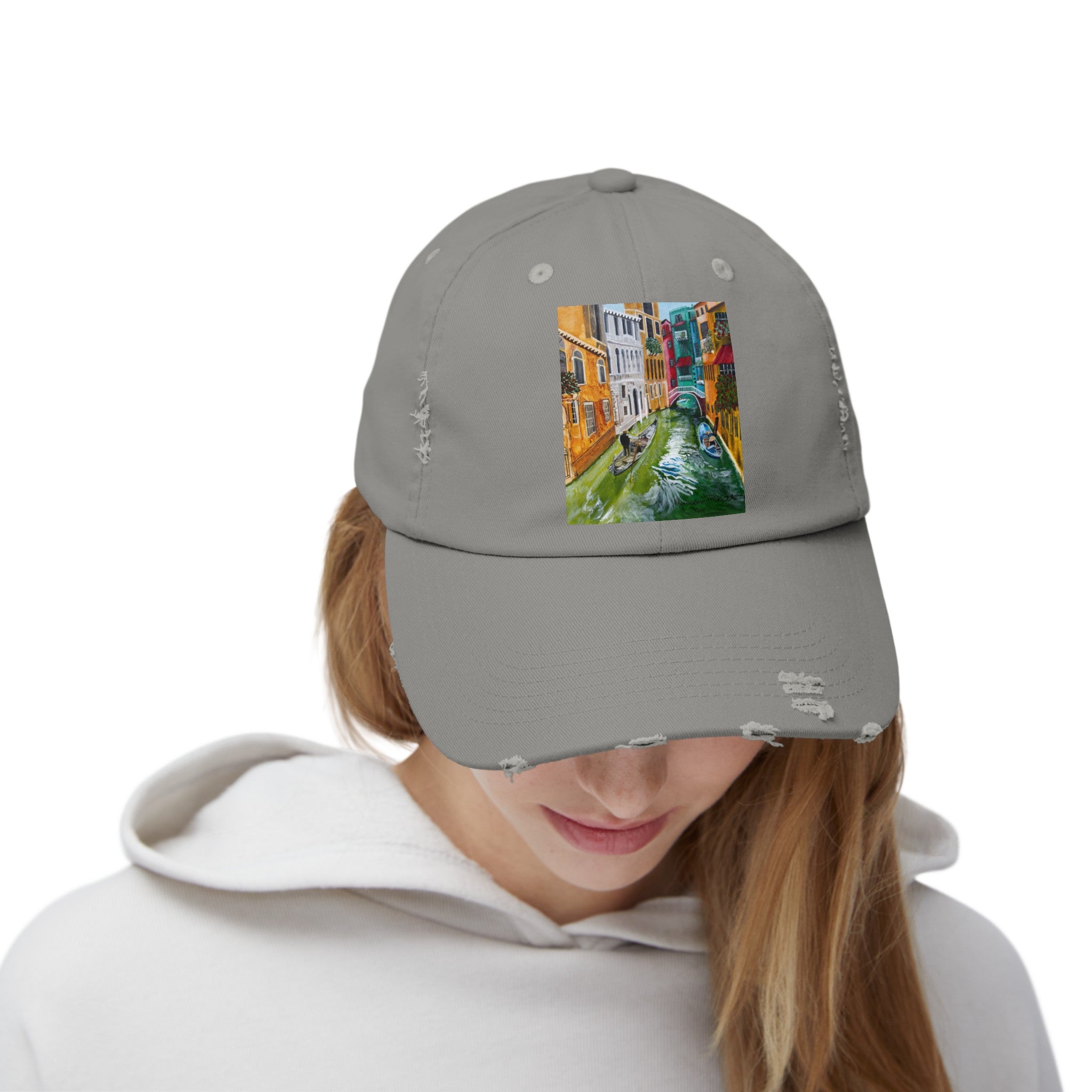 Venice | Unisex Distressed Cap