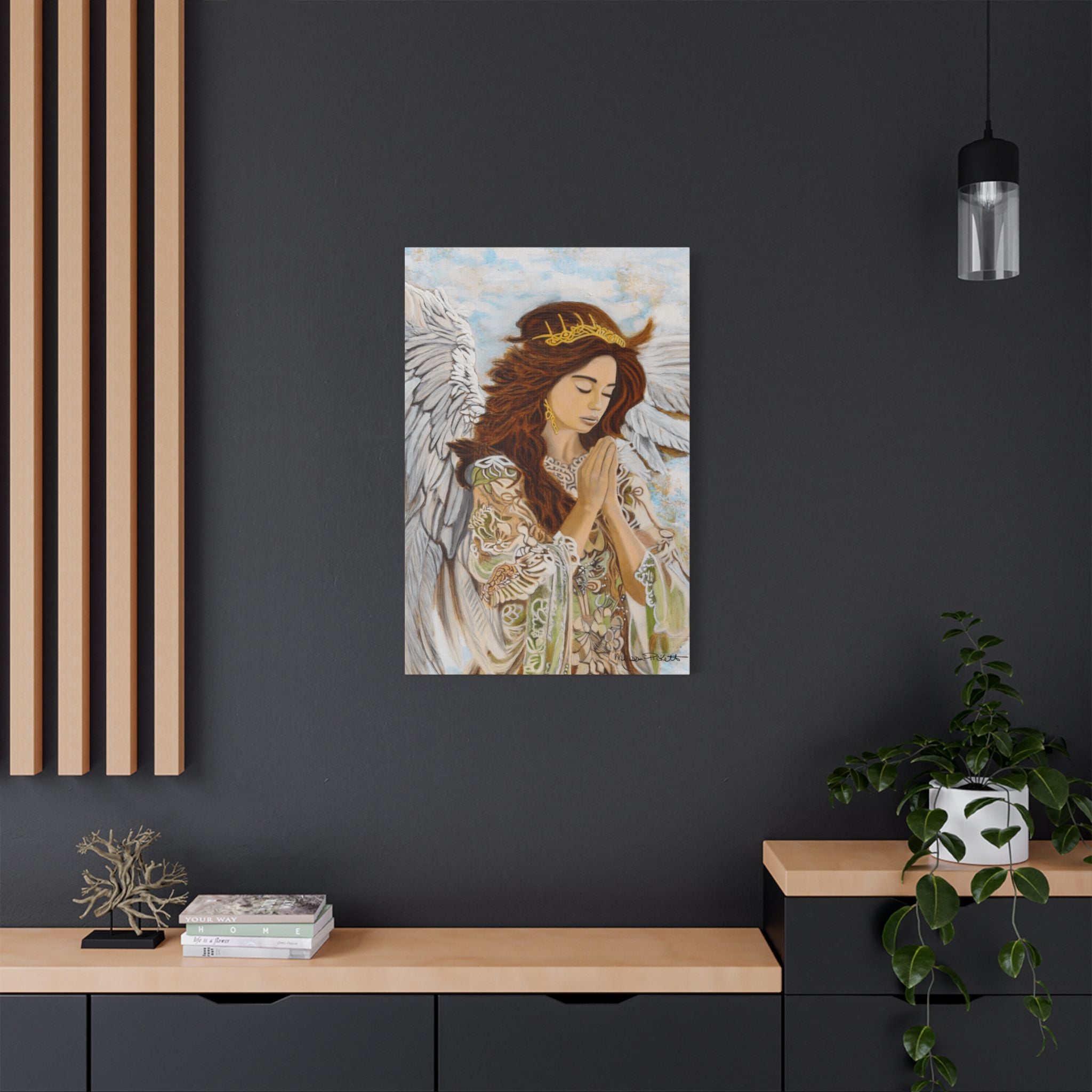 Faith | Satin Canvas, Stretched