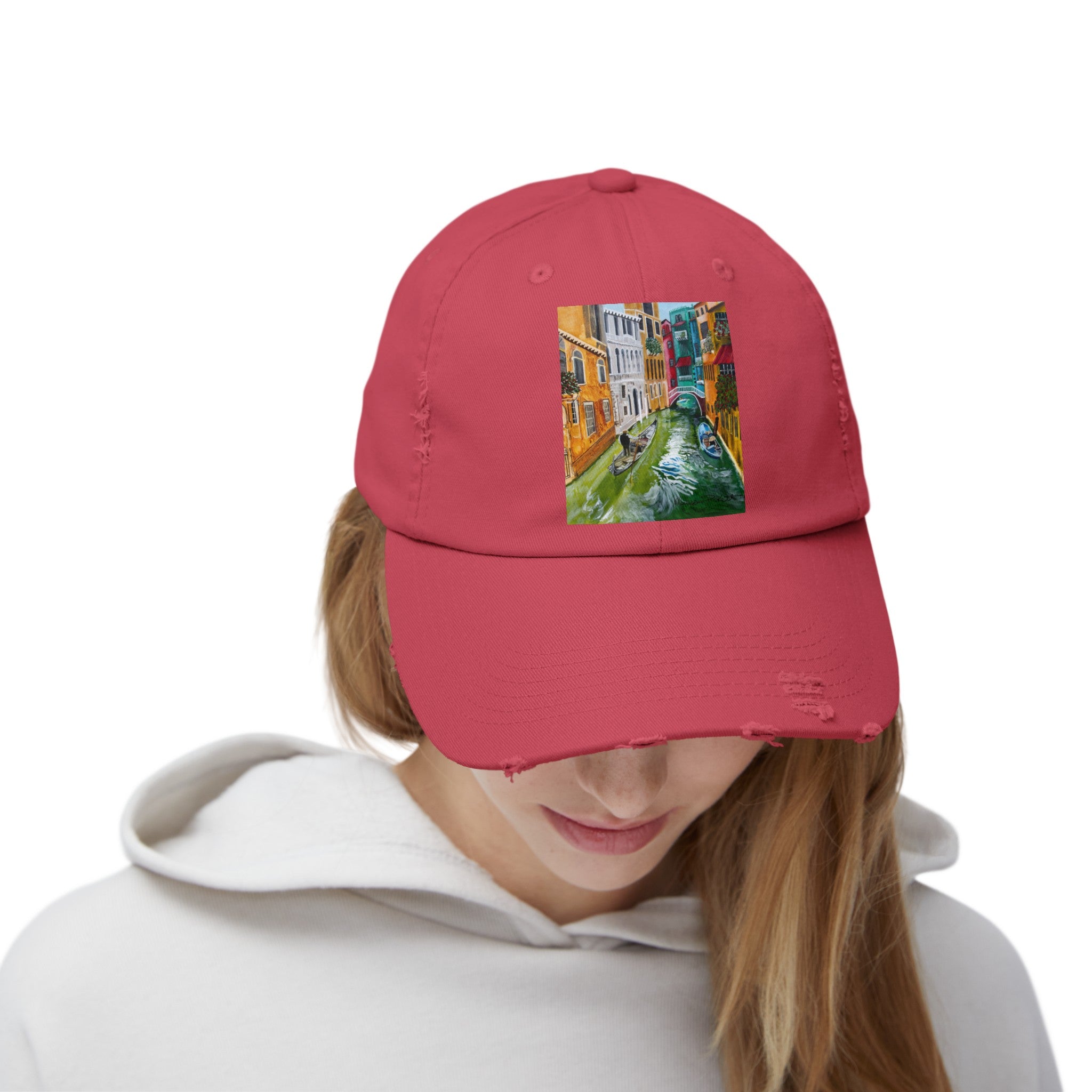 Venice | Unisex Distressed Cap