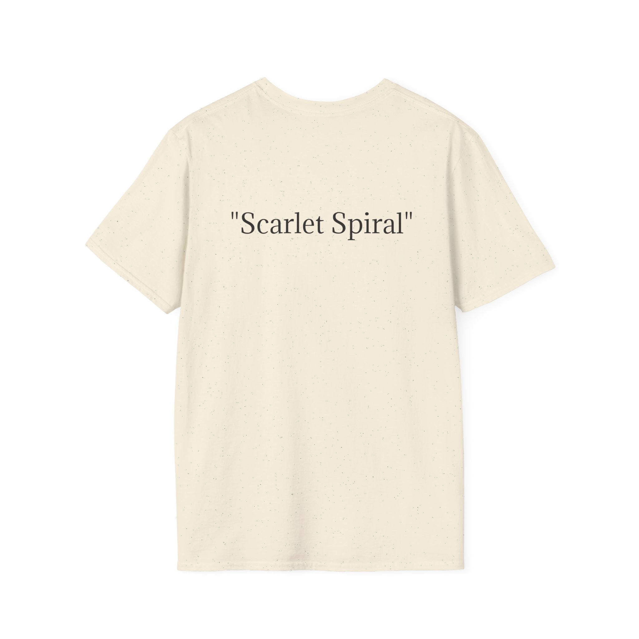 Scarlet Spiral/Directional Scarlet | Unisex Softstyle T-Shirt