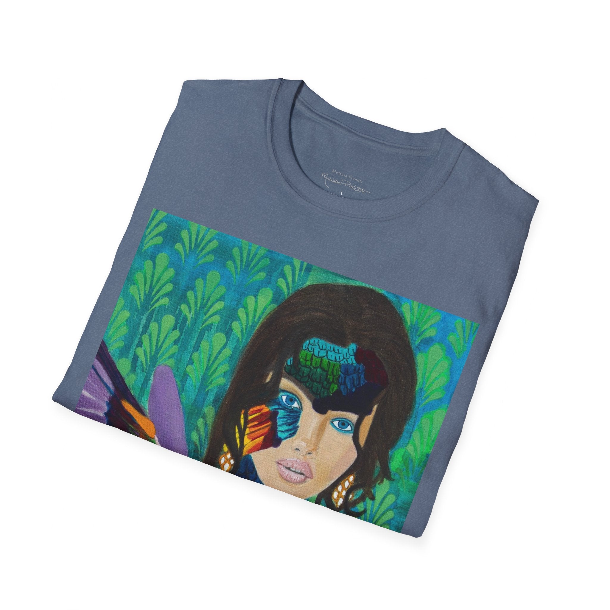 Hummingbird Lady | Unisex Softstyle T-Shirt