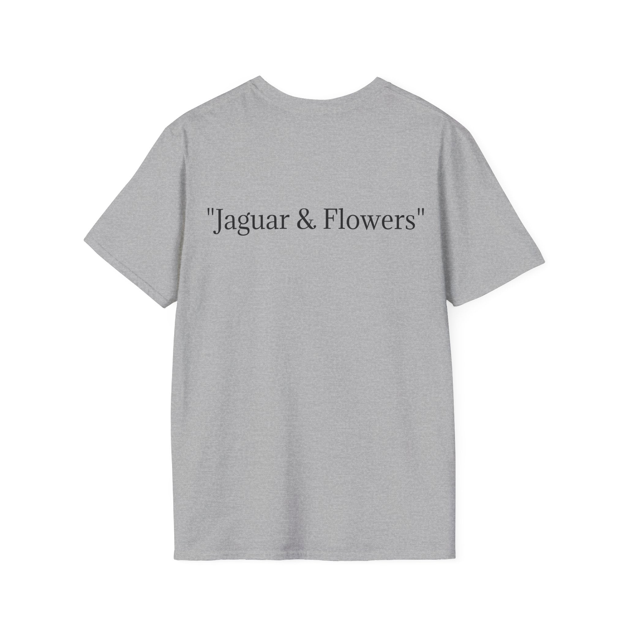 Jaguar & Flowers | Unisex Softstyle T-Shirt