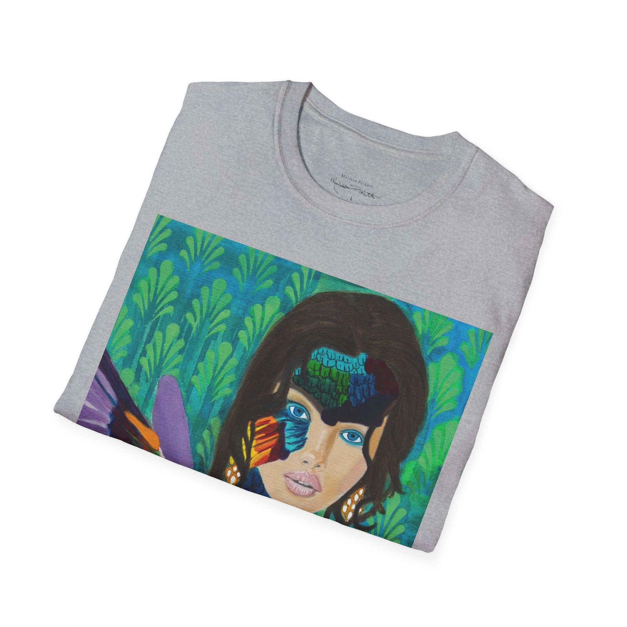 Hummingbird Lady | Unisex Softstyle T-Shirt