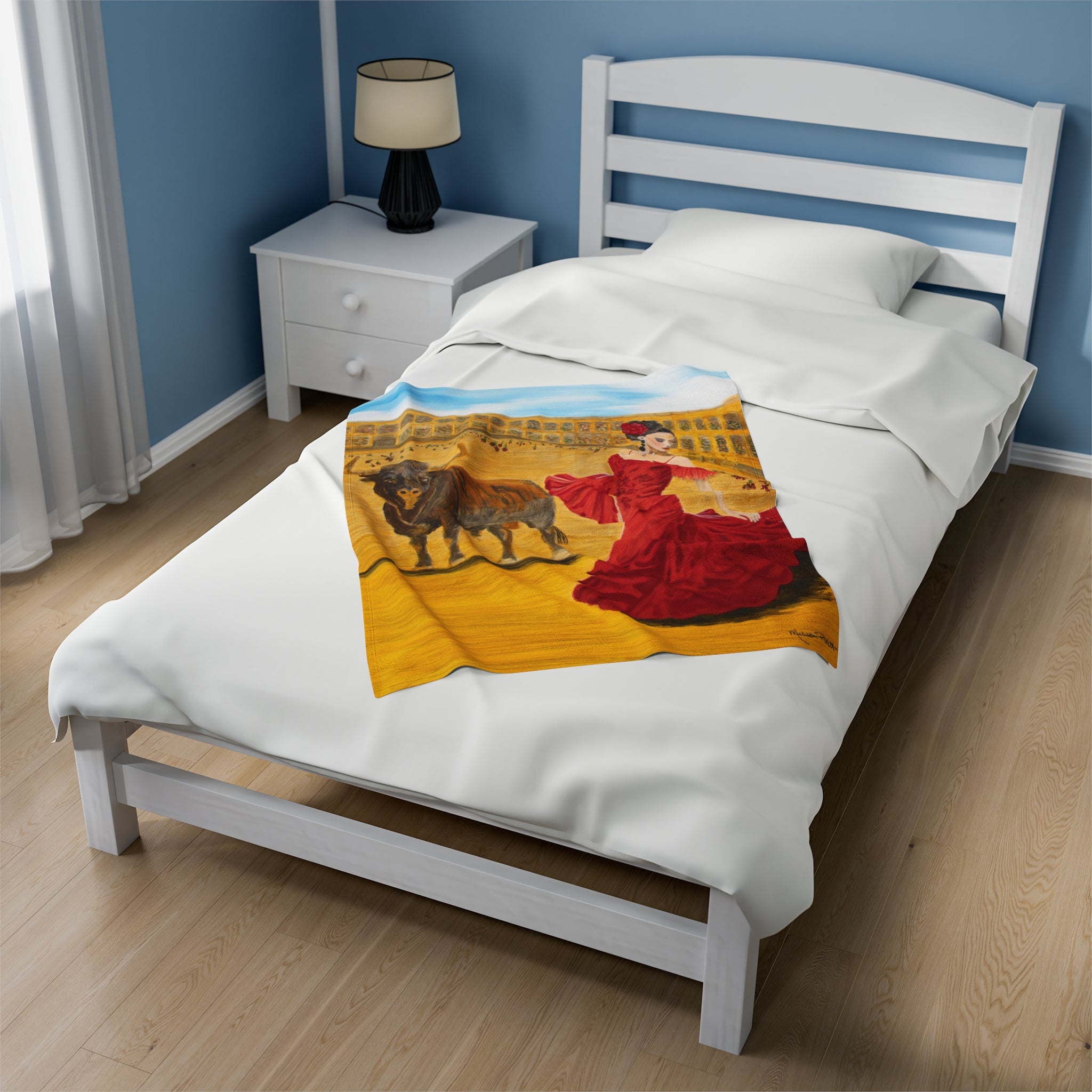 Olé Dance | Velveteen Plush Blanket