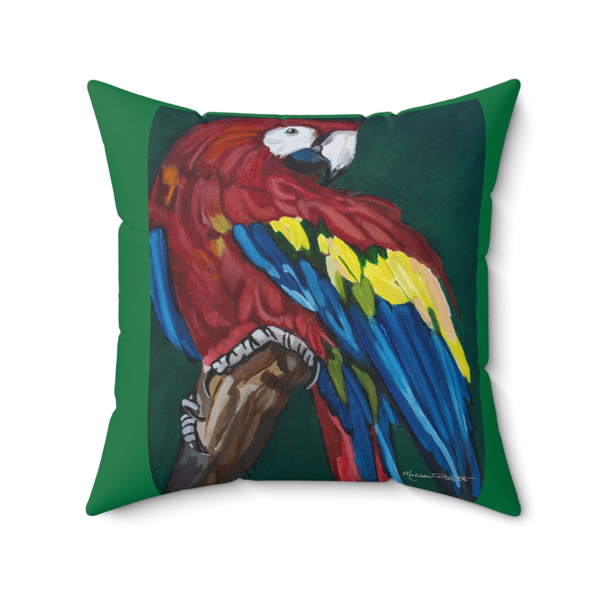 Scarlet | Spun Polyester Square Pillow