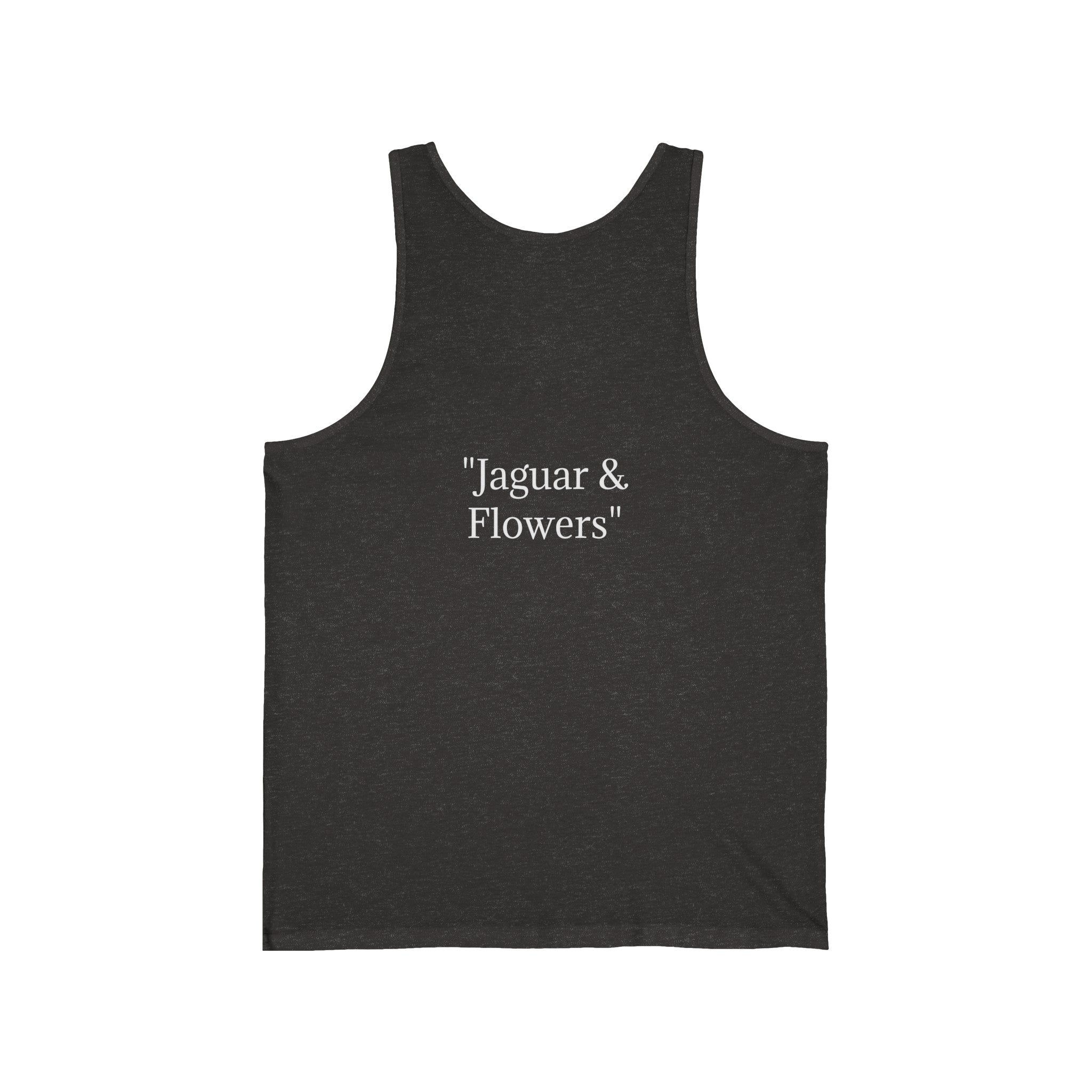 Jaguar & Flowers | Unisex Jersey Tank