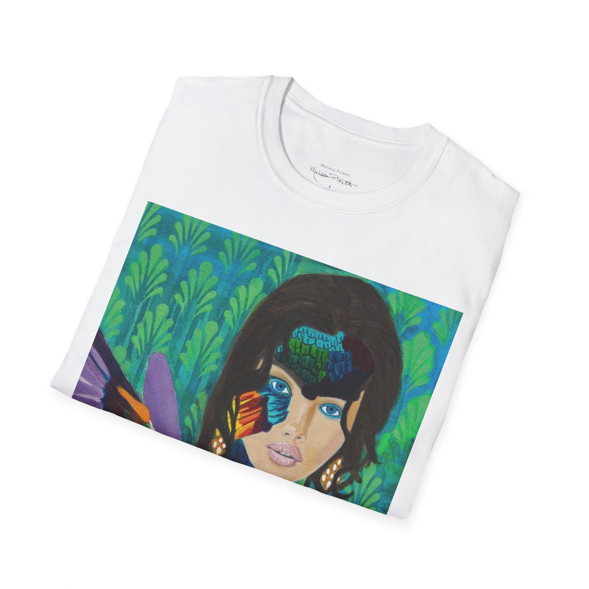Hummingbird Lady | Unisex Softstyle T-Shirt