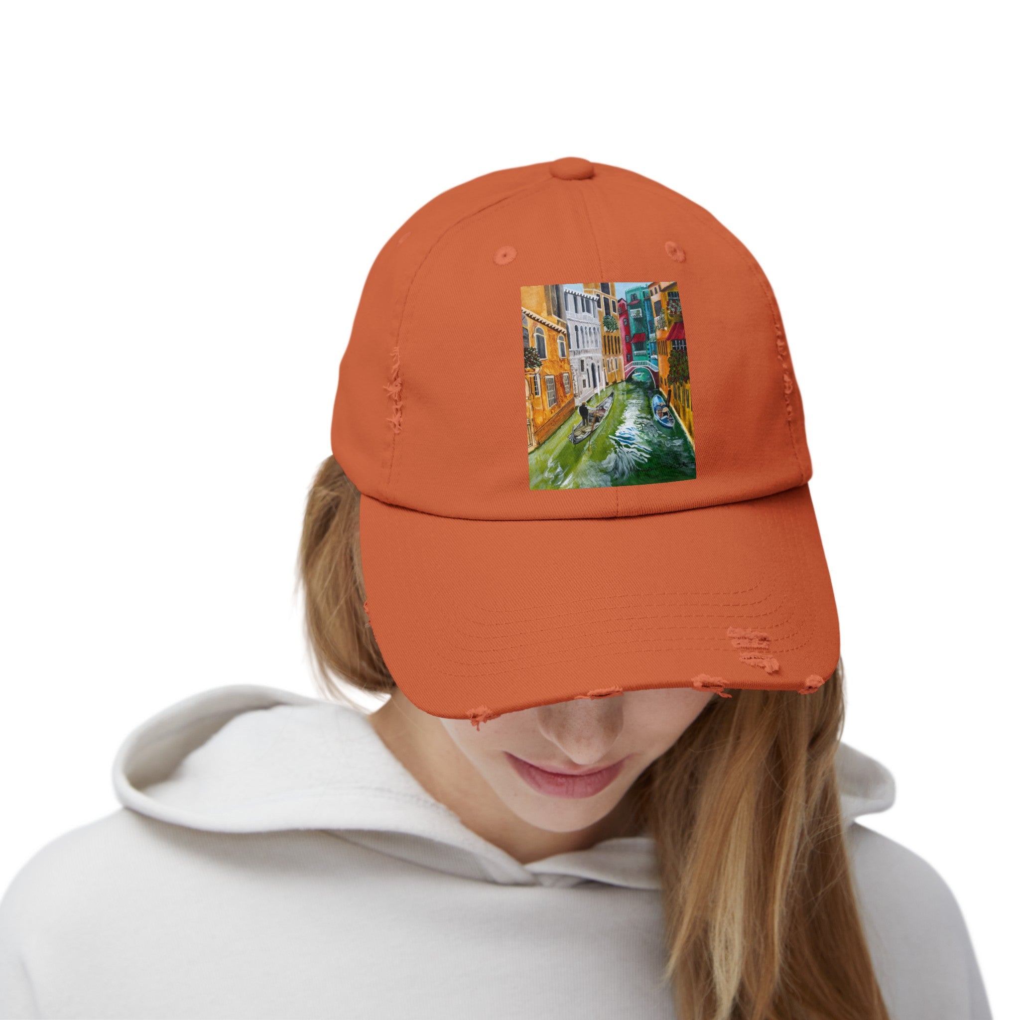 Venice | Unisex Distressed Cap