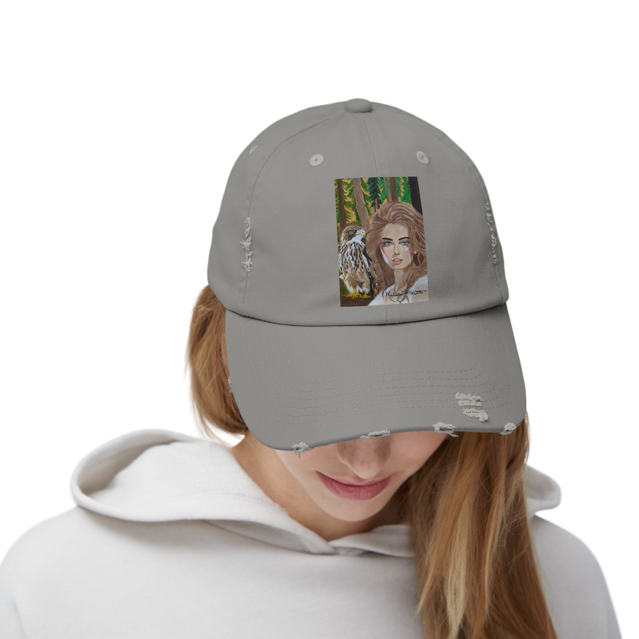 Sarah & Charlie | Unisex Distressed Cap