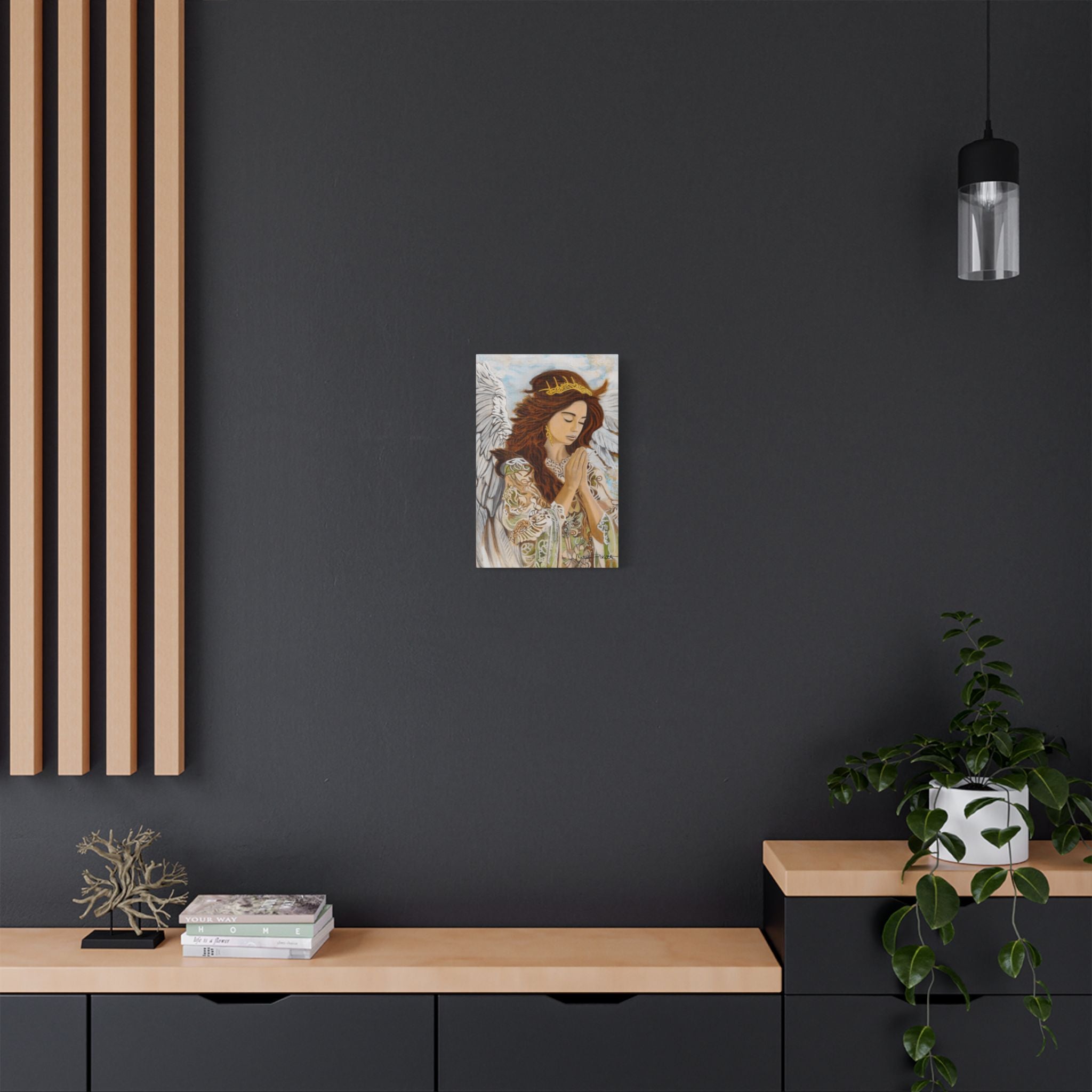 Faith | Satin Canvas, Stretched
