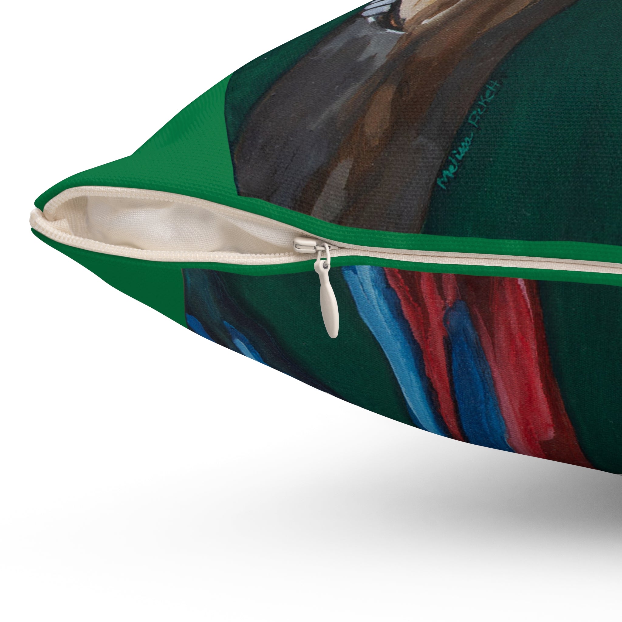 Scarlet | Spun Polyester Square Pillow