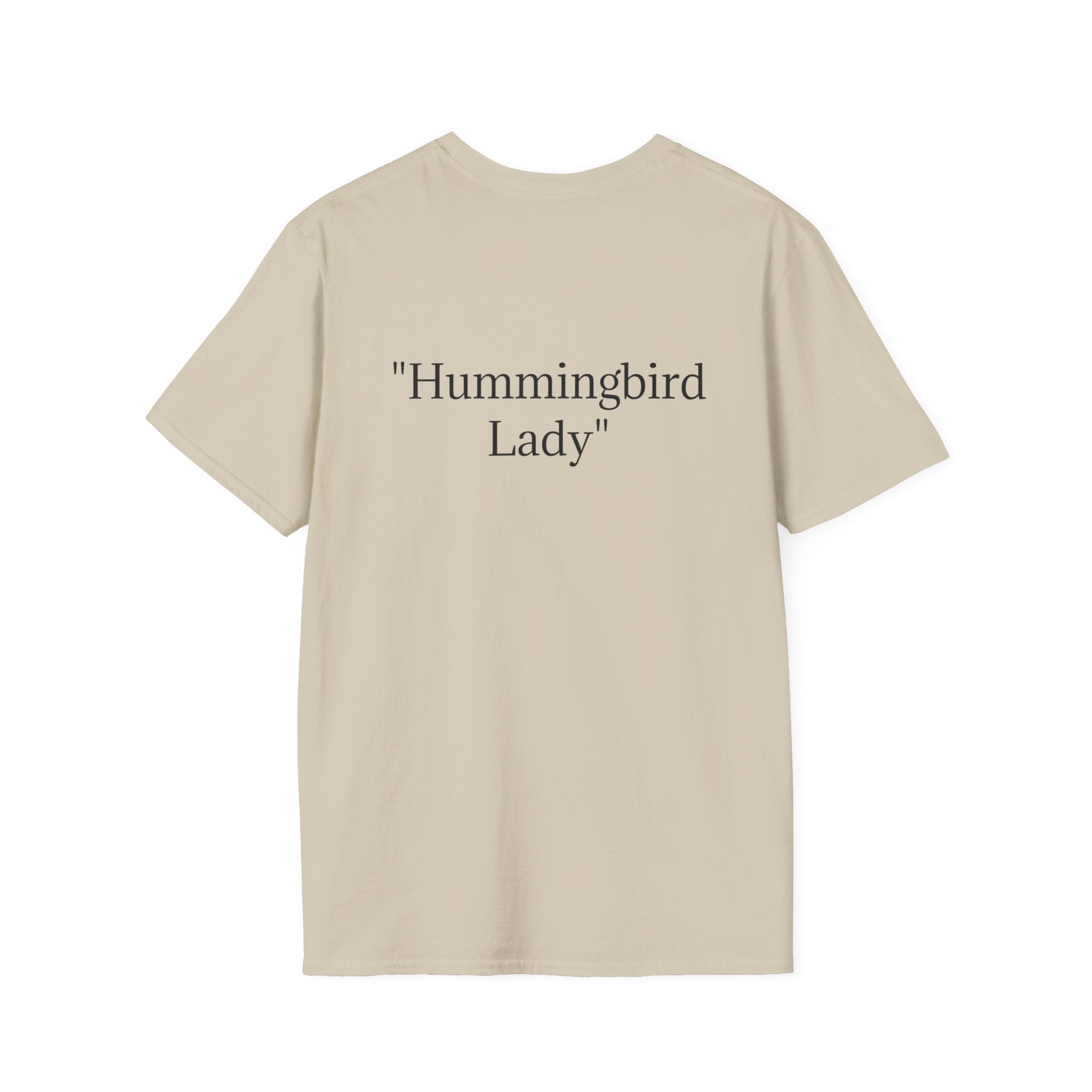 Hummingbird Lady | Unisex Softstyle T-Shirt