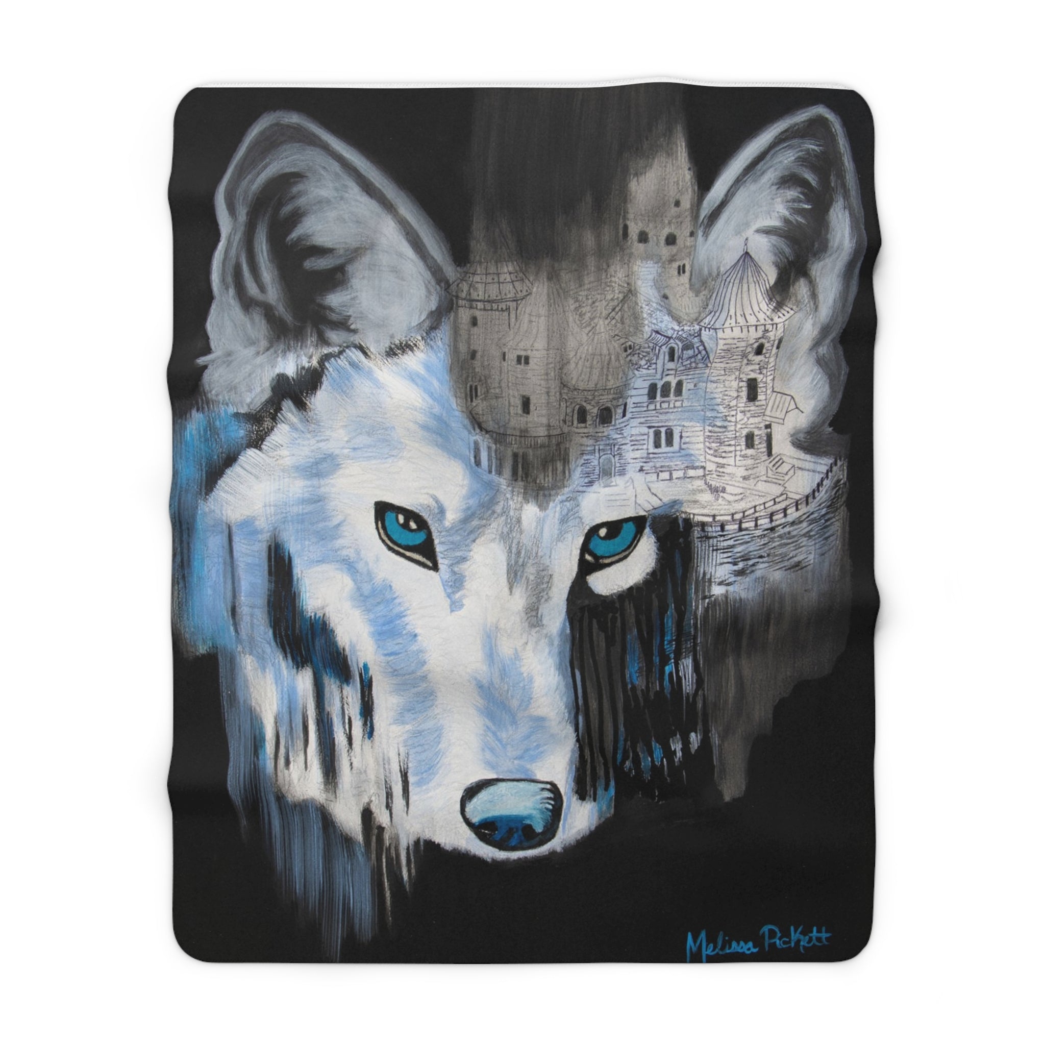 Wolftown | Sherpa Fleece Blanket
