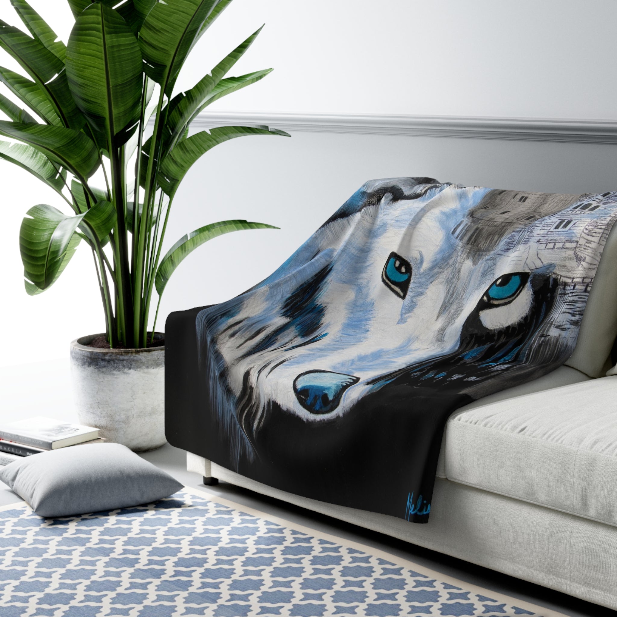 Wolftown | Sherpa Fleece Blanket