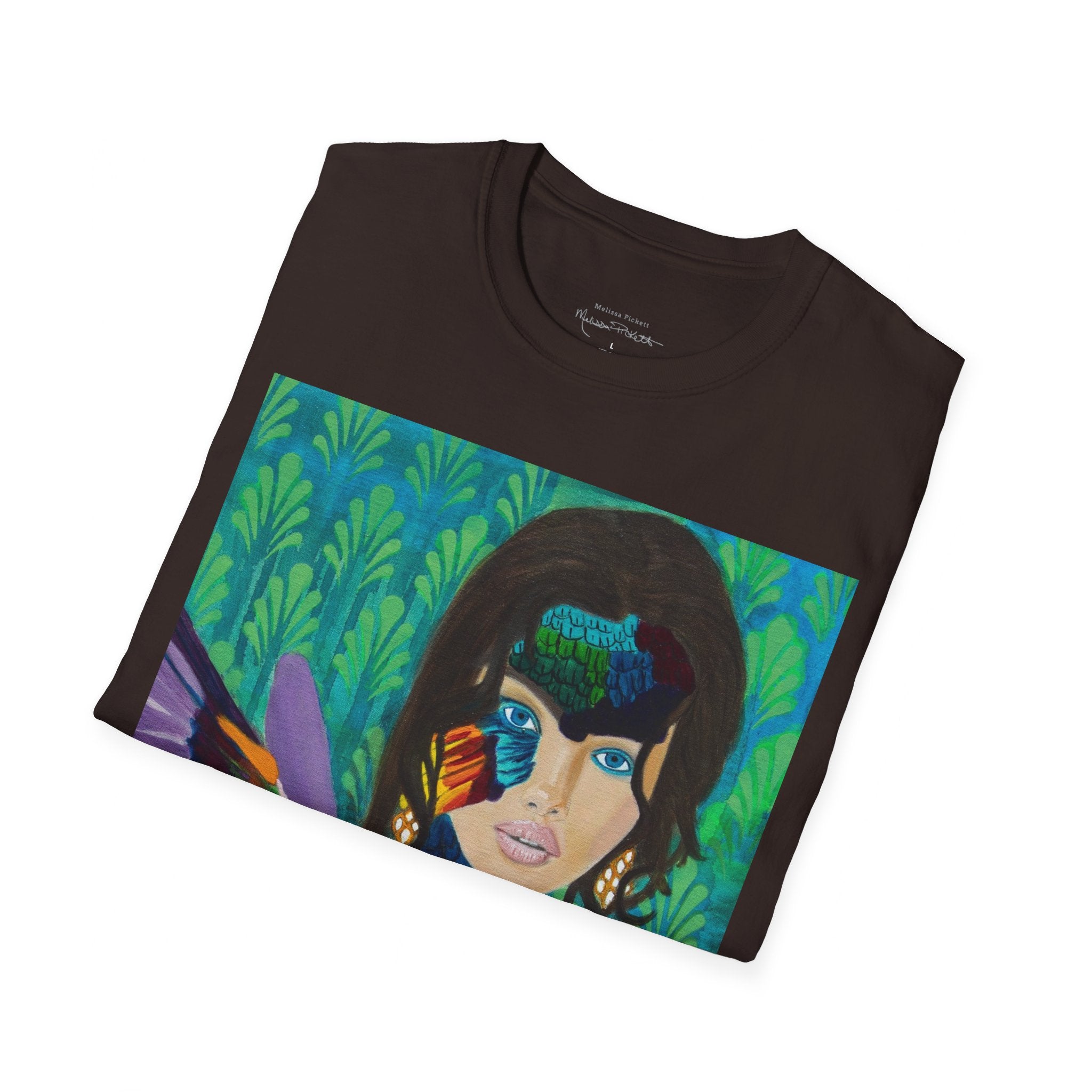 Hummingbird Lady | Unisex Softstyle T-Shirt