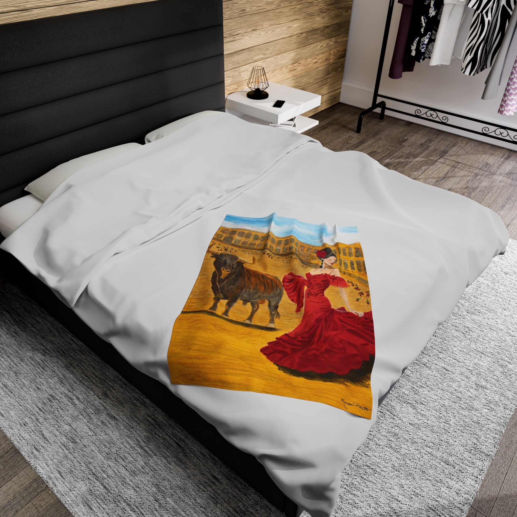 Olé Dance | Velveteen Plush Blanket