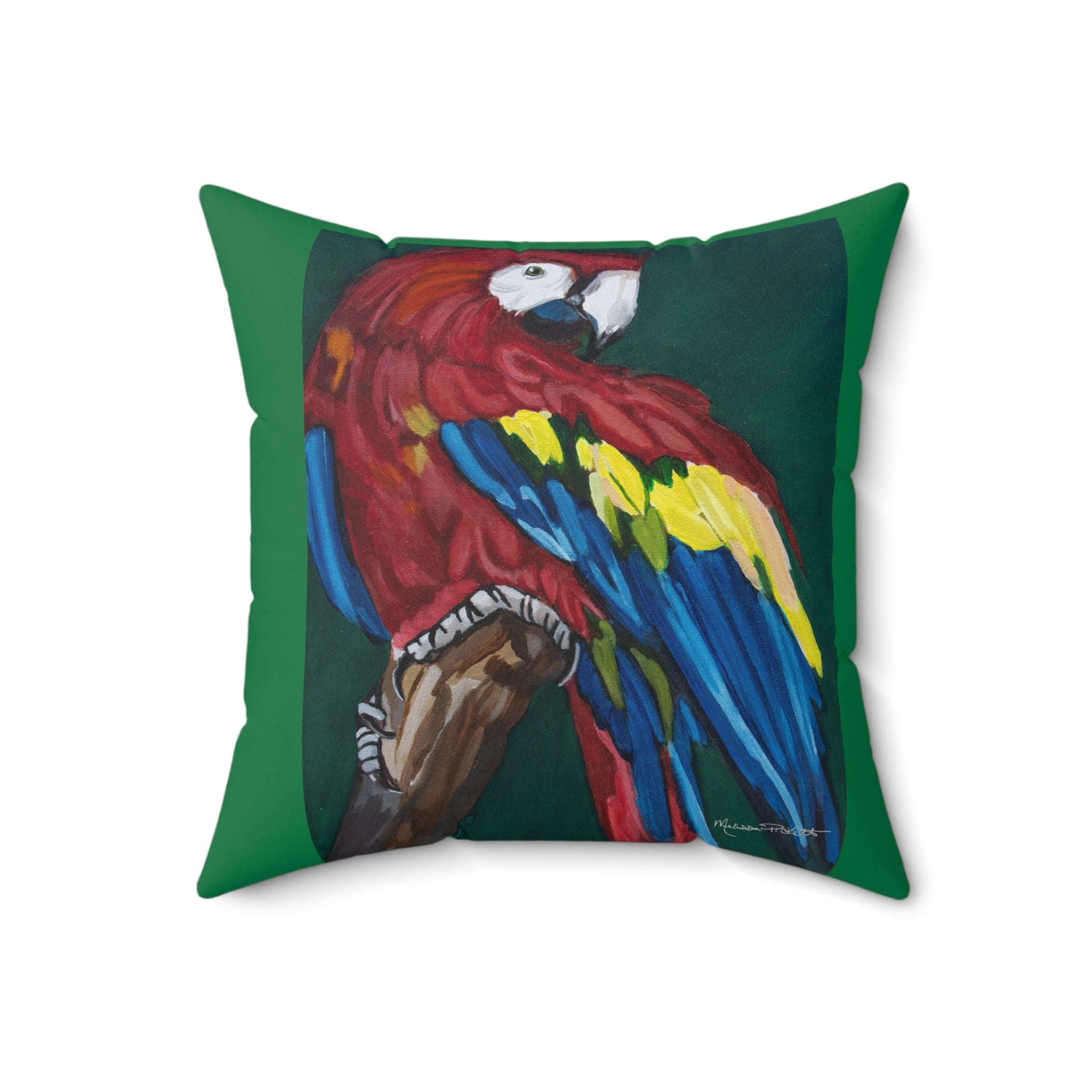 Scarlet | Spun Polyester Square Pillow
