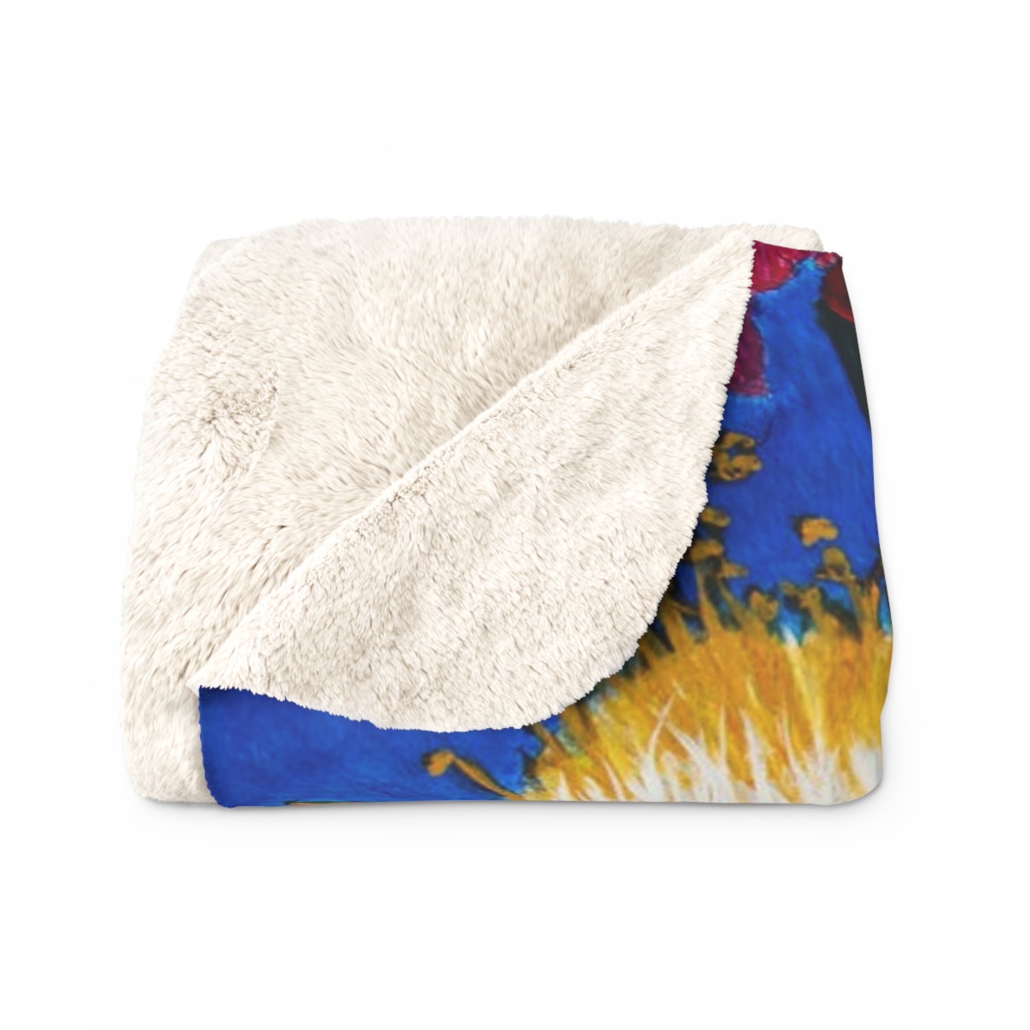 Pair of Hummingbirds | Sherpa Fleece Blanket