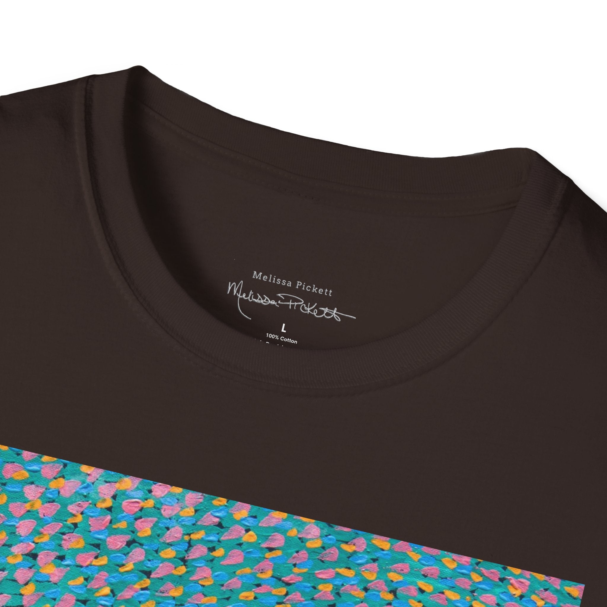 Scarlet Spiral/Directional Scarlet | Unisex Softstyle T-Shirt