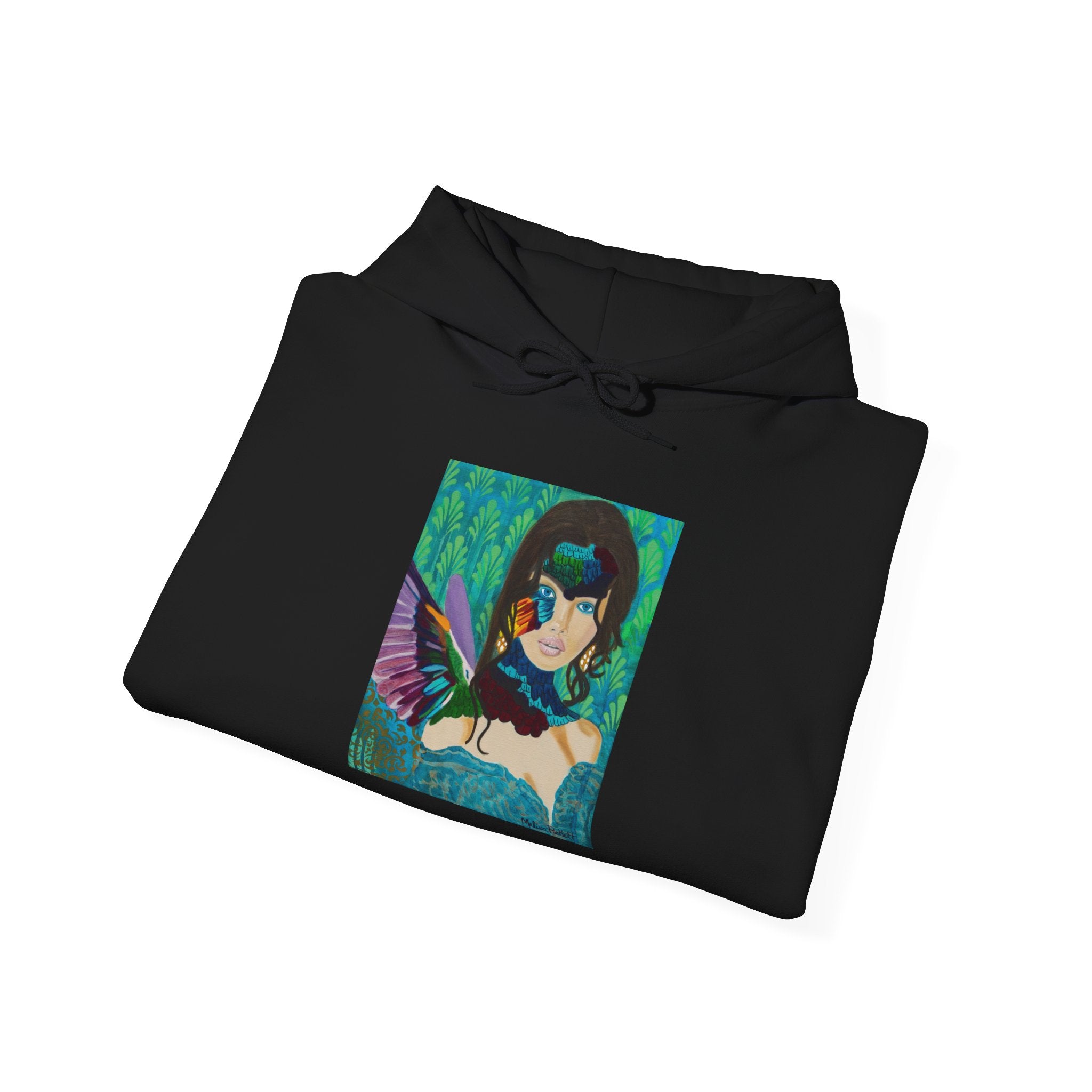 Hummingbird Lady | Unisex Heavy Blend™ Hooded Sweatshirt