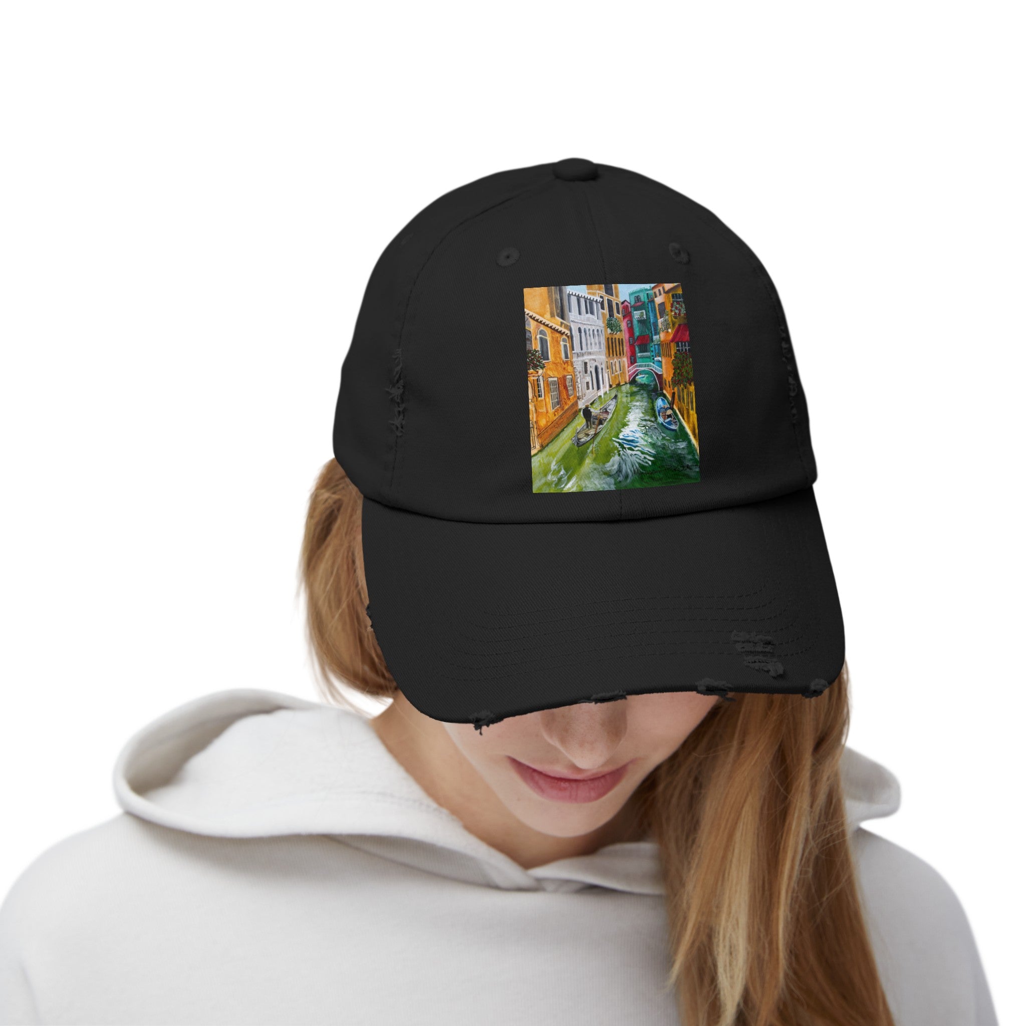 Venice | Unisex Distressed Cap