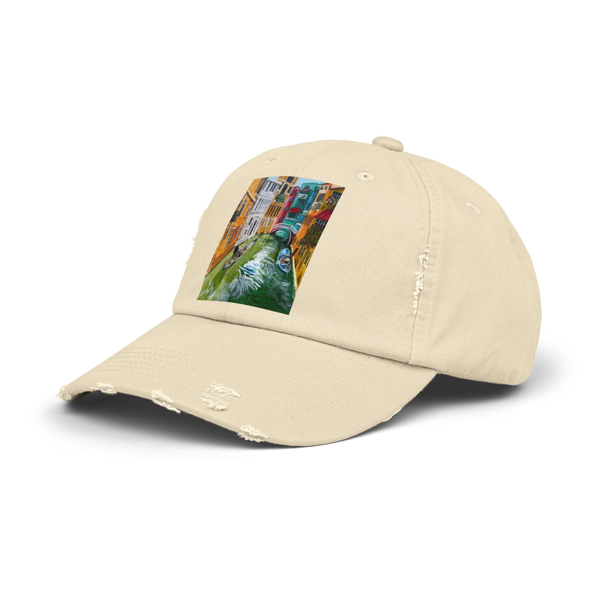 Venice | Unisex Distressed Cap