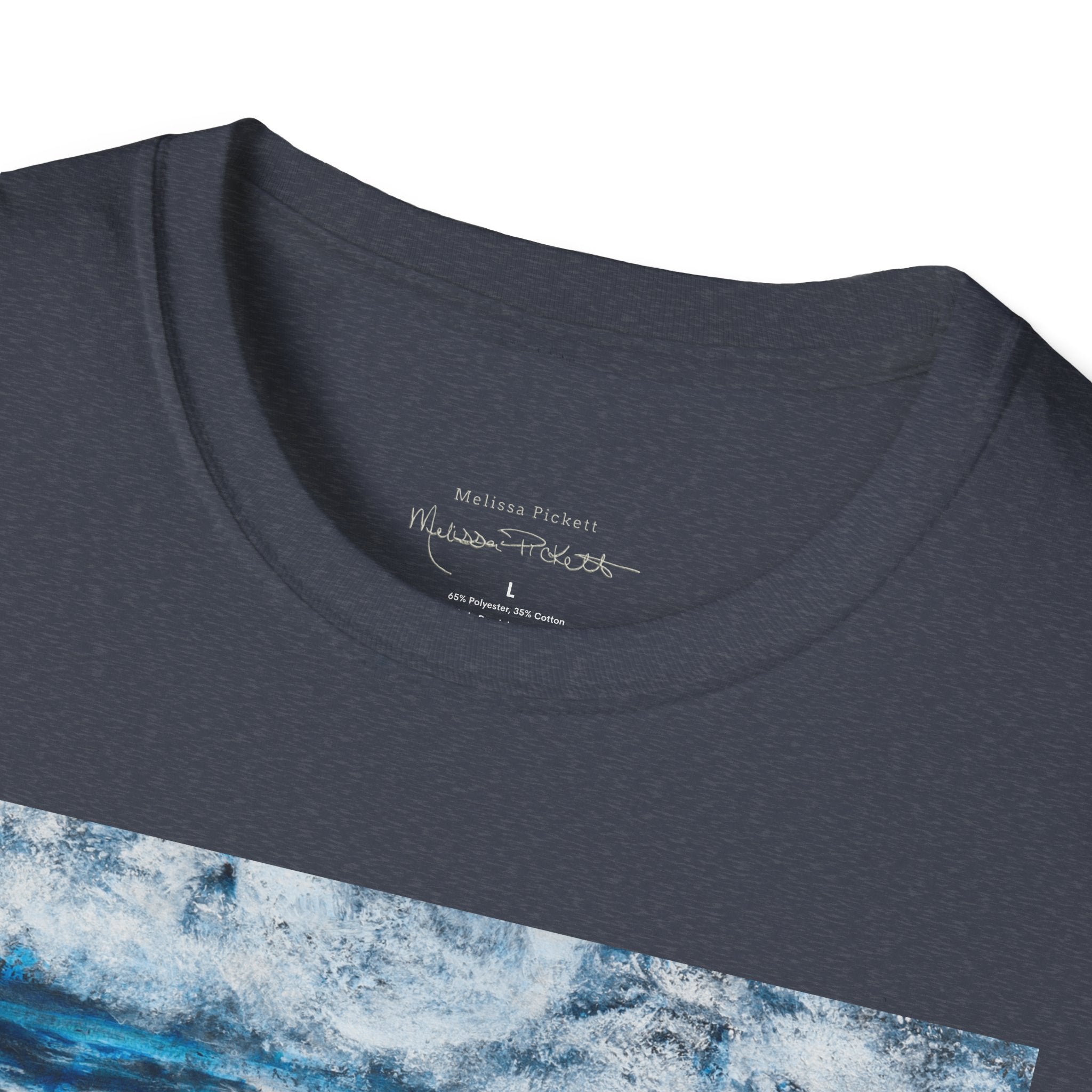 Moonlit Woman & Wolf | Unisex Softstyle T-Shirt
