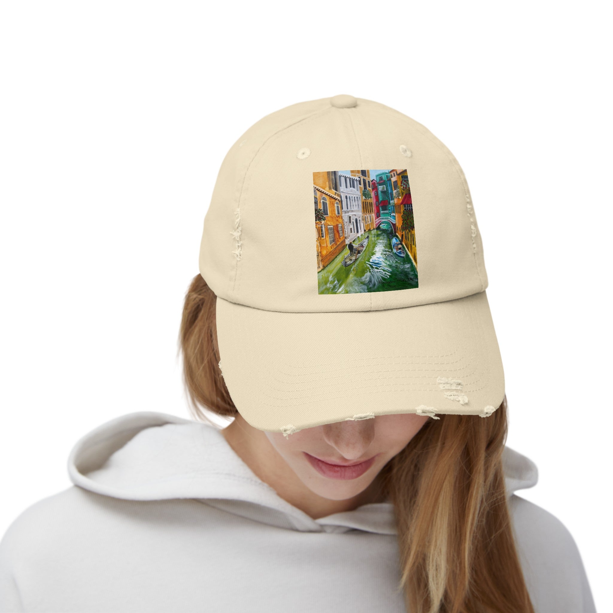 Venice | Unisex Distressed Cap