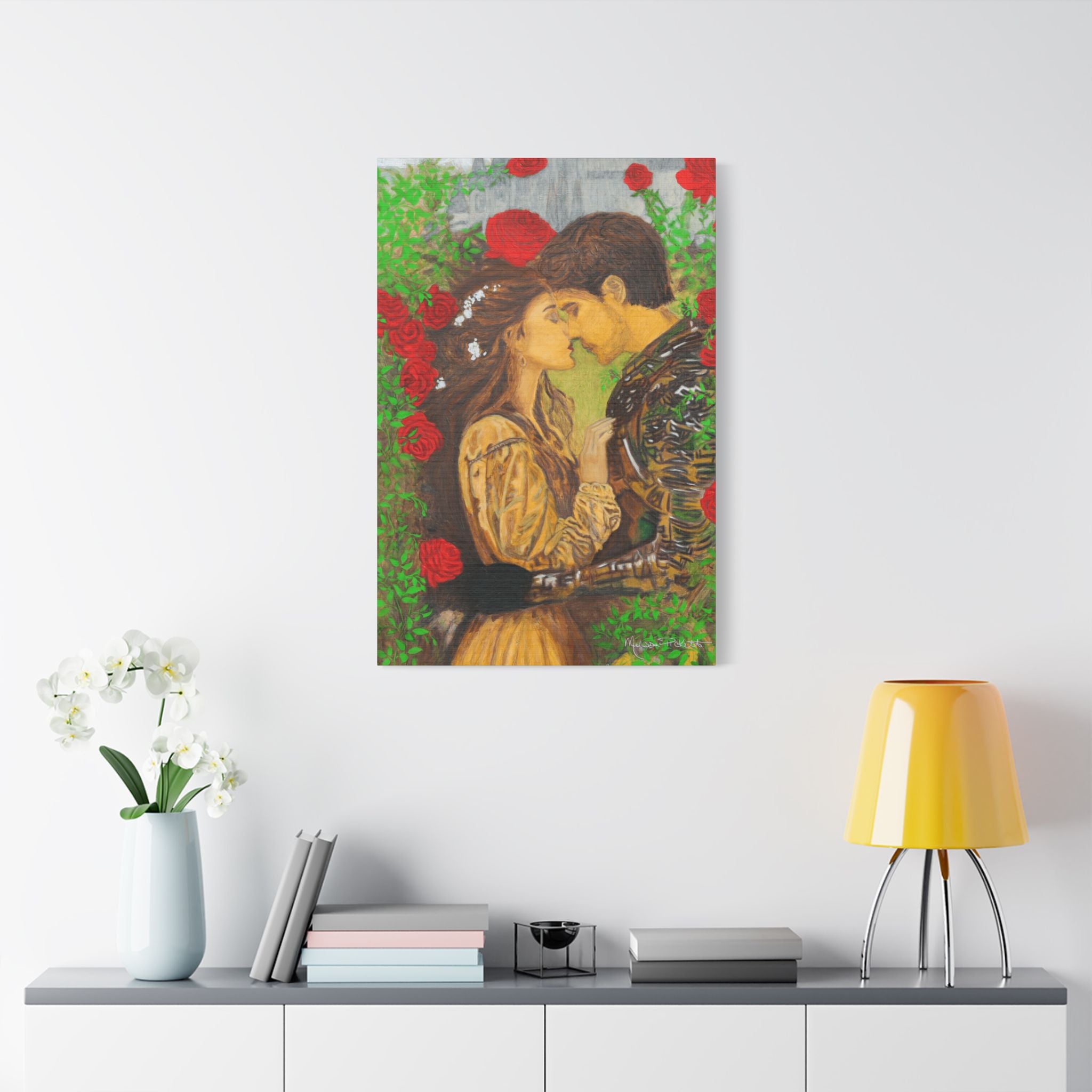 The Secret | Satin Canvas, Stretched