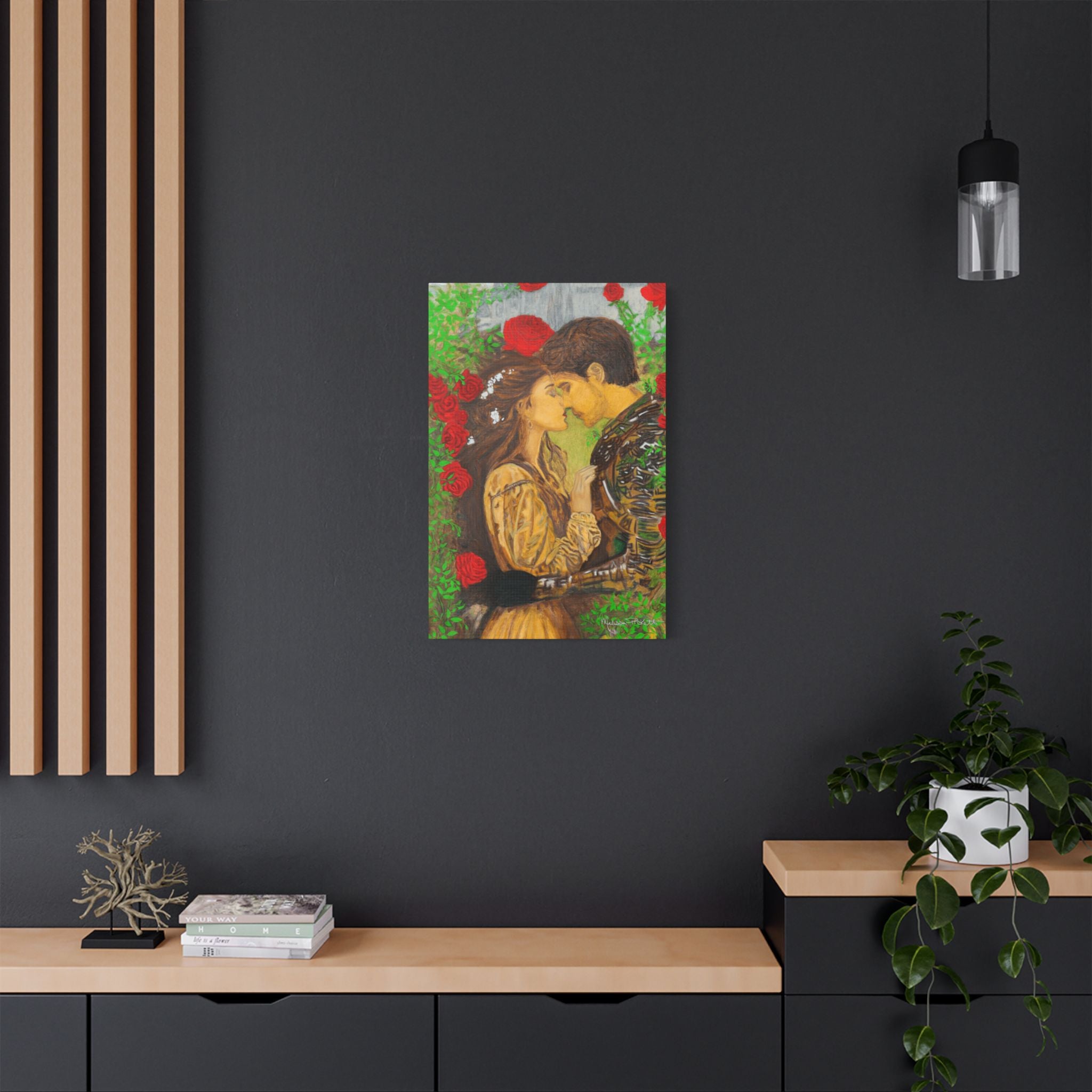 The Secret | Satin Canvas, Stretched