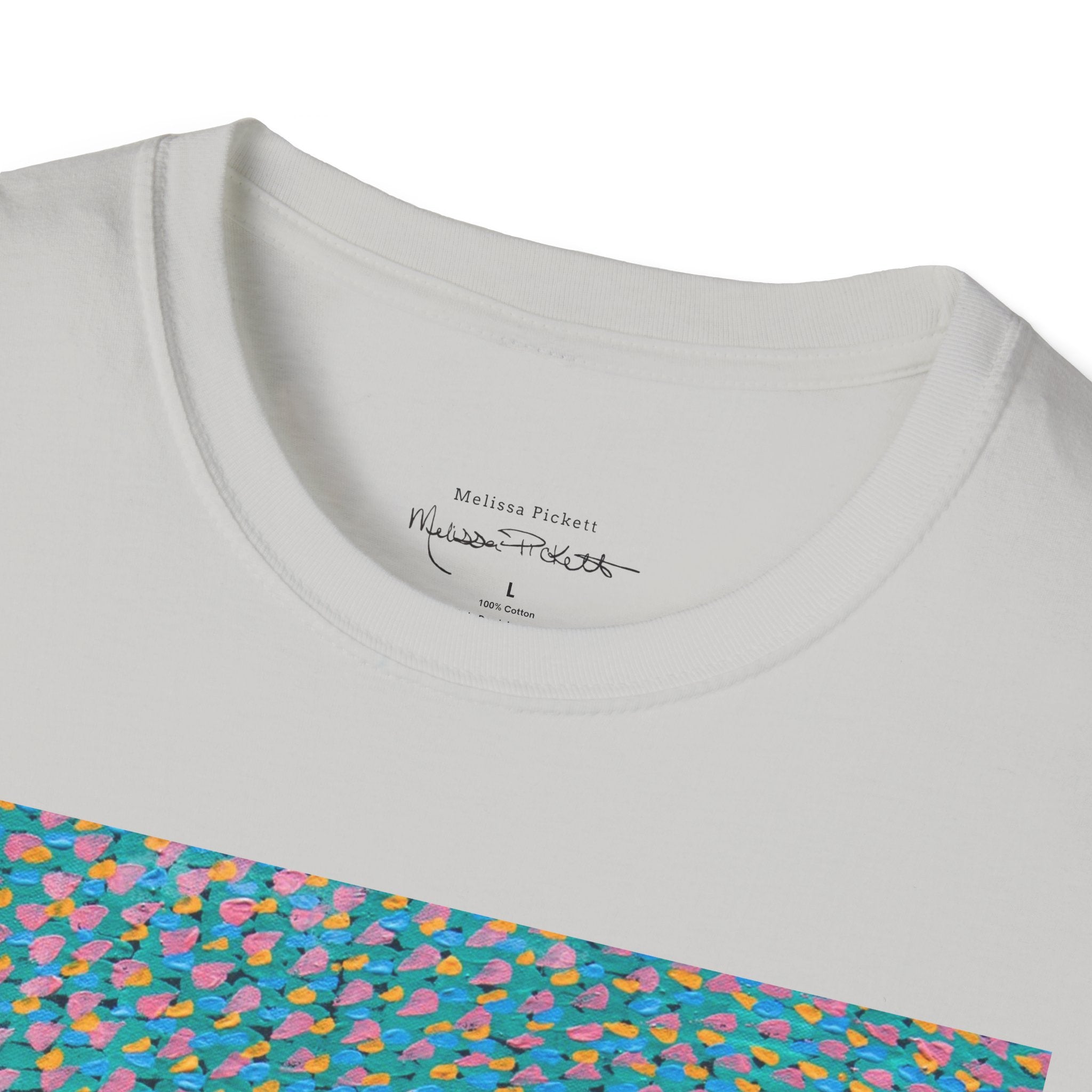 Scarlet Spiral/Directional Scarlet | Unisex Softstyle T-Shirt
